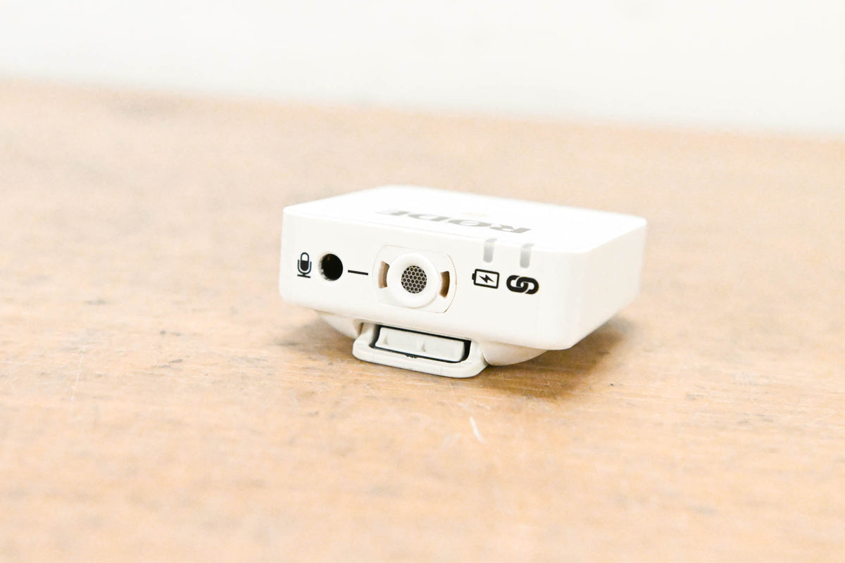 RØDE Wireless GO Single Microphone System - White (NO POWER SUPPLY)