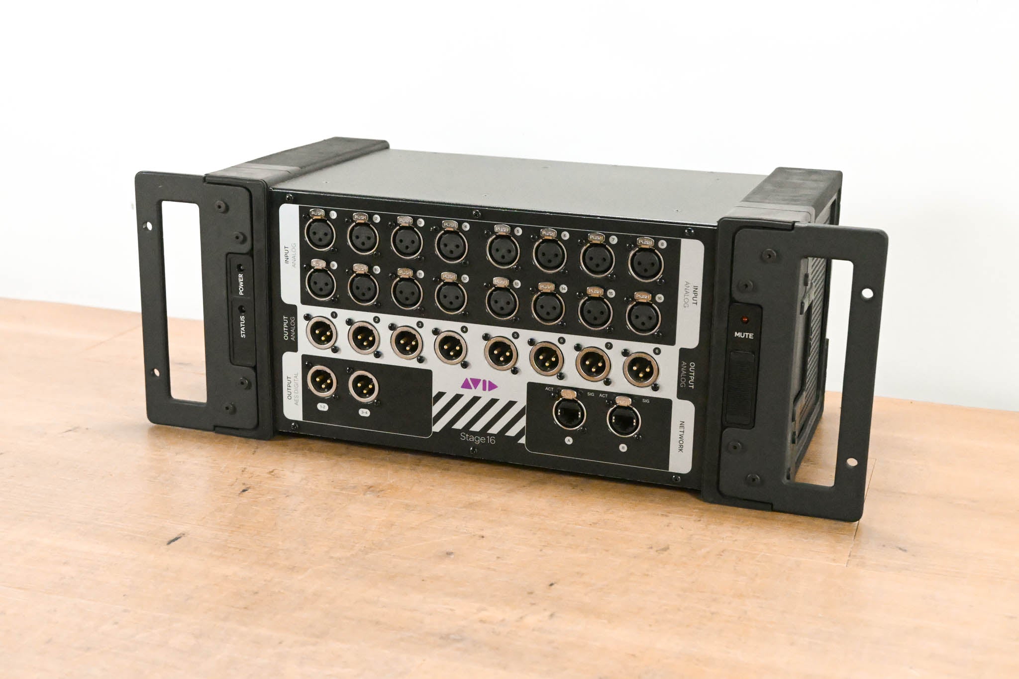 AVID Venue Stage 16 Remote I/O Stage Rack for S3L Digital Mixing System