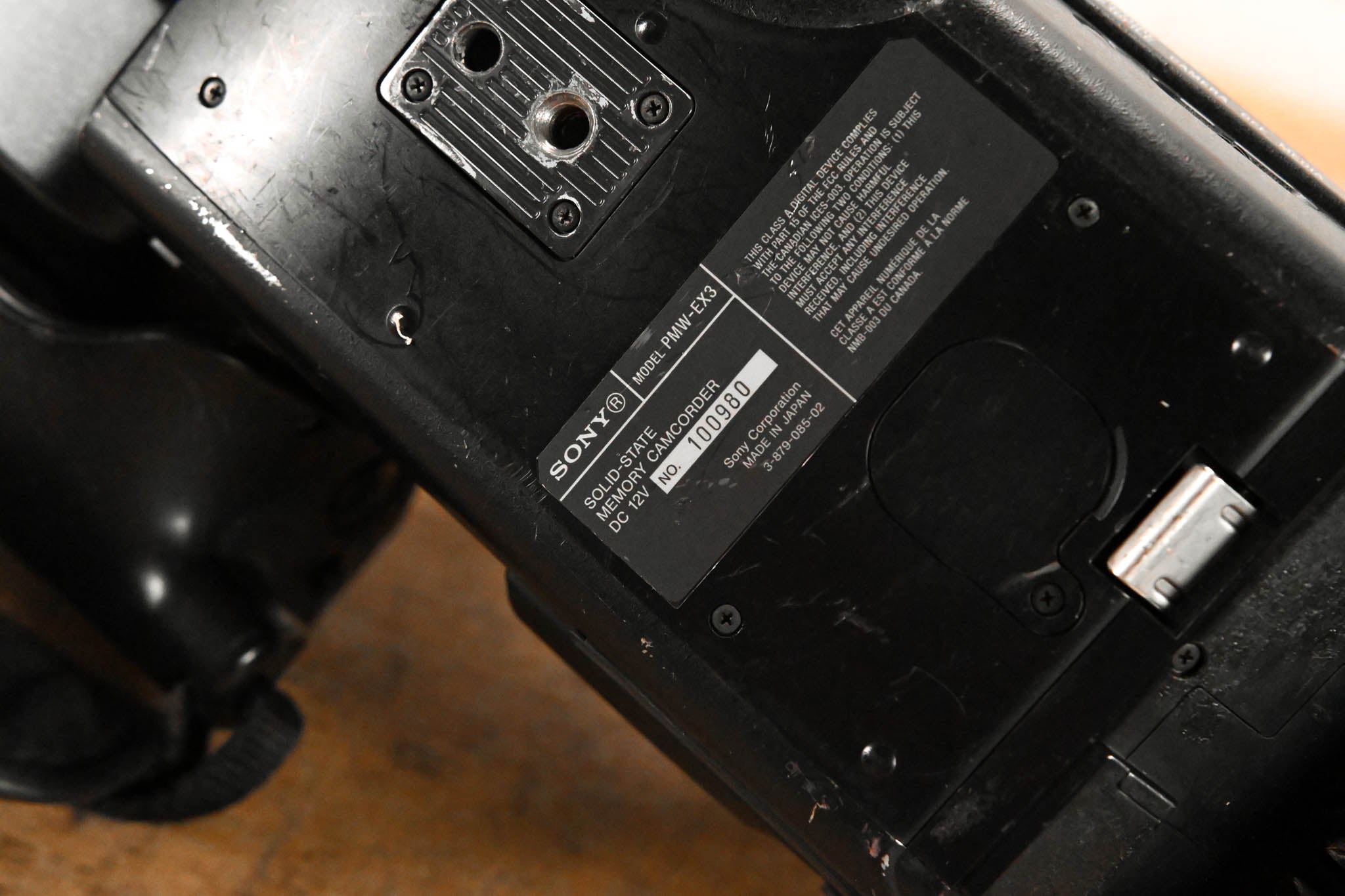 Sony PMW-EX3 XDCAM EX HD Compact Camcorder