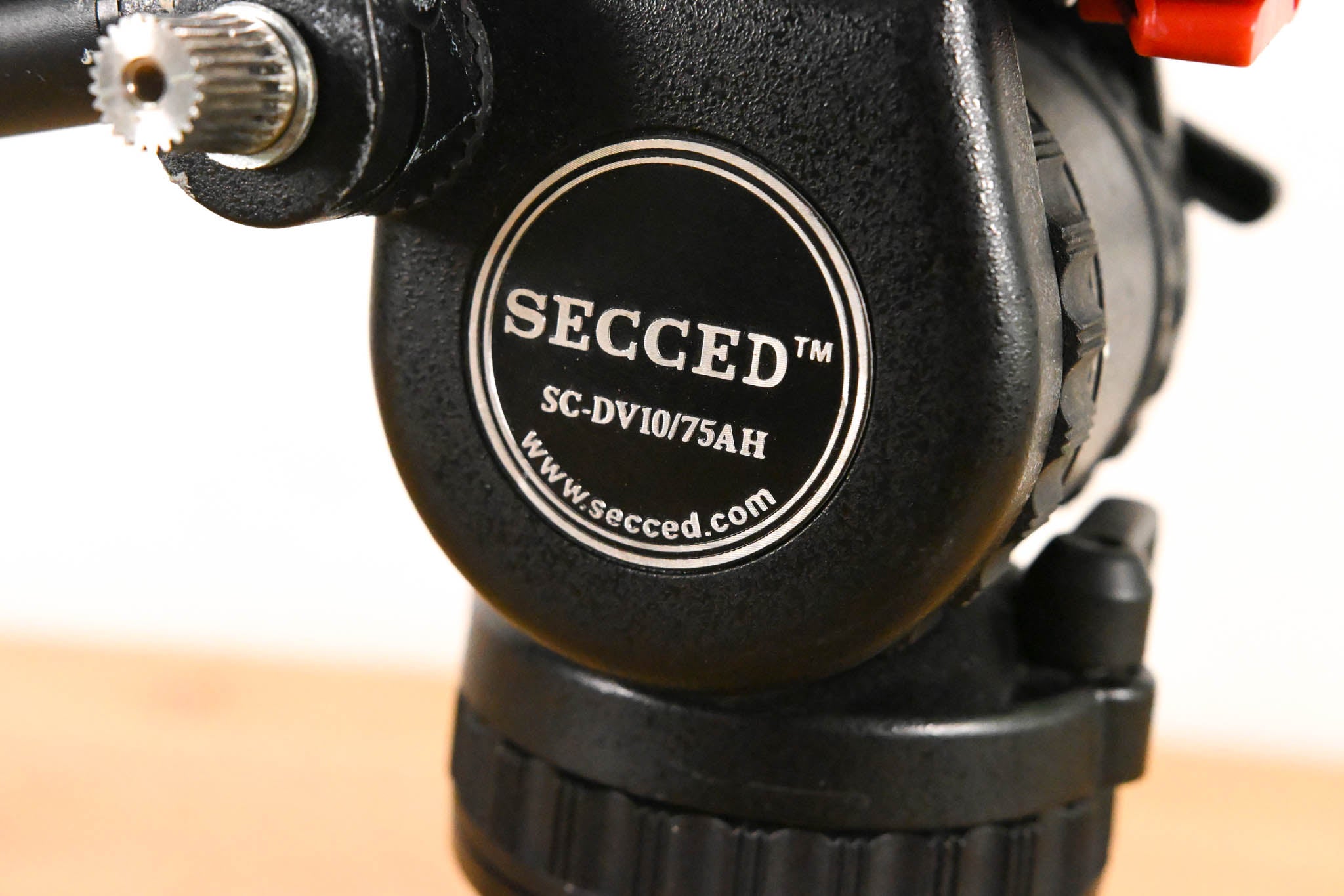 Secced SC-DV10/75AH 75mm Fluid Video Head w/ Pan Bar