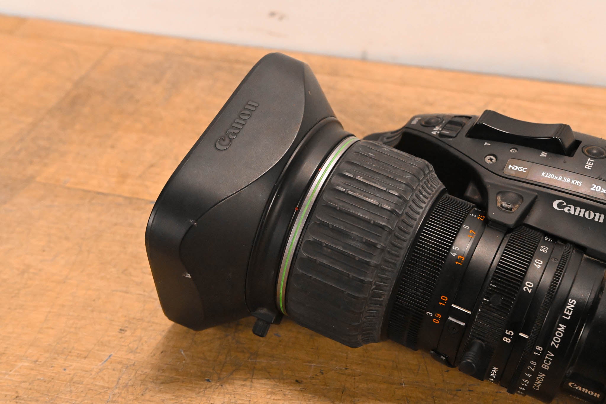 Canon KJ20x8.5B KRS HDgc 20x 2/3" ENG High Definition Telephoto Lens