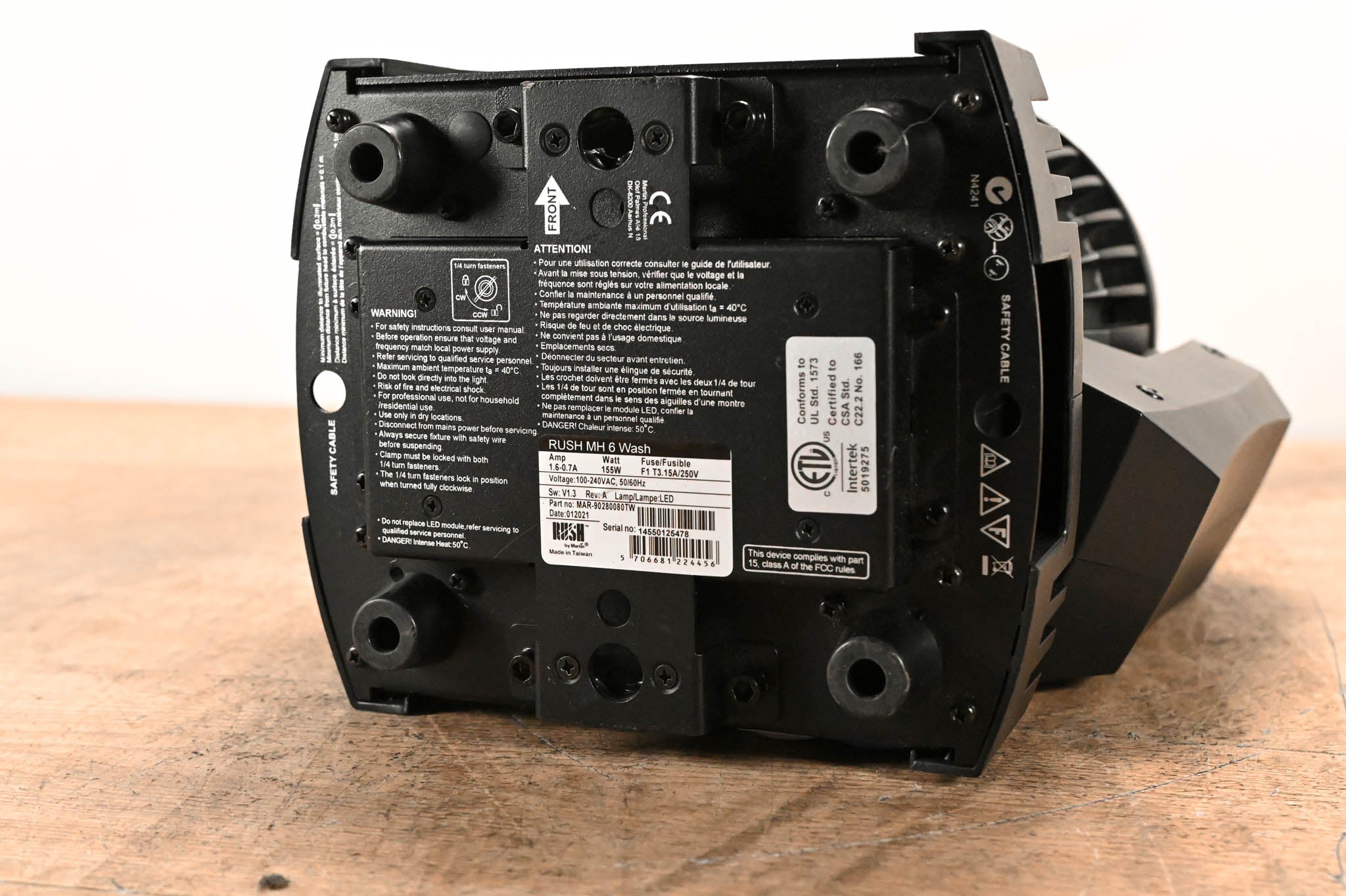 Martin Lighting Rush MH 6 Wash RGBW LED Moving Head Wash Light