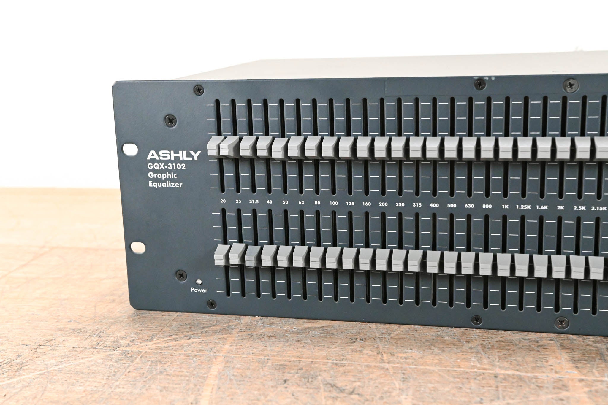 Ashly GQX-3102 2-Channel 31-Band Graphic Equalizer