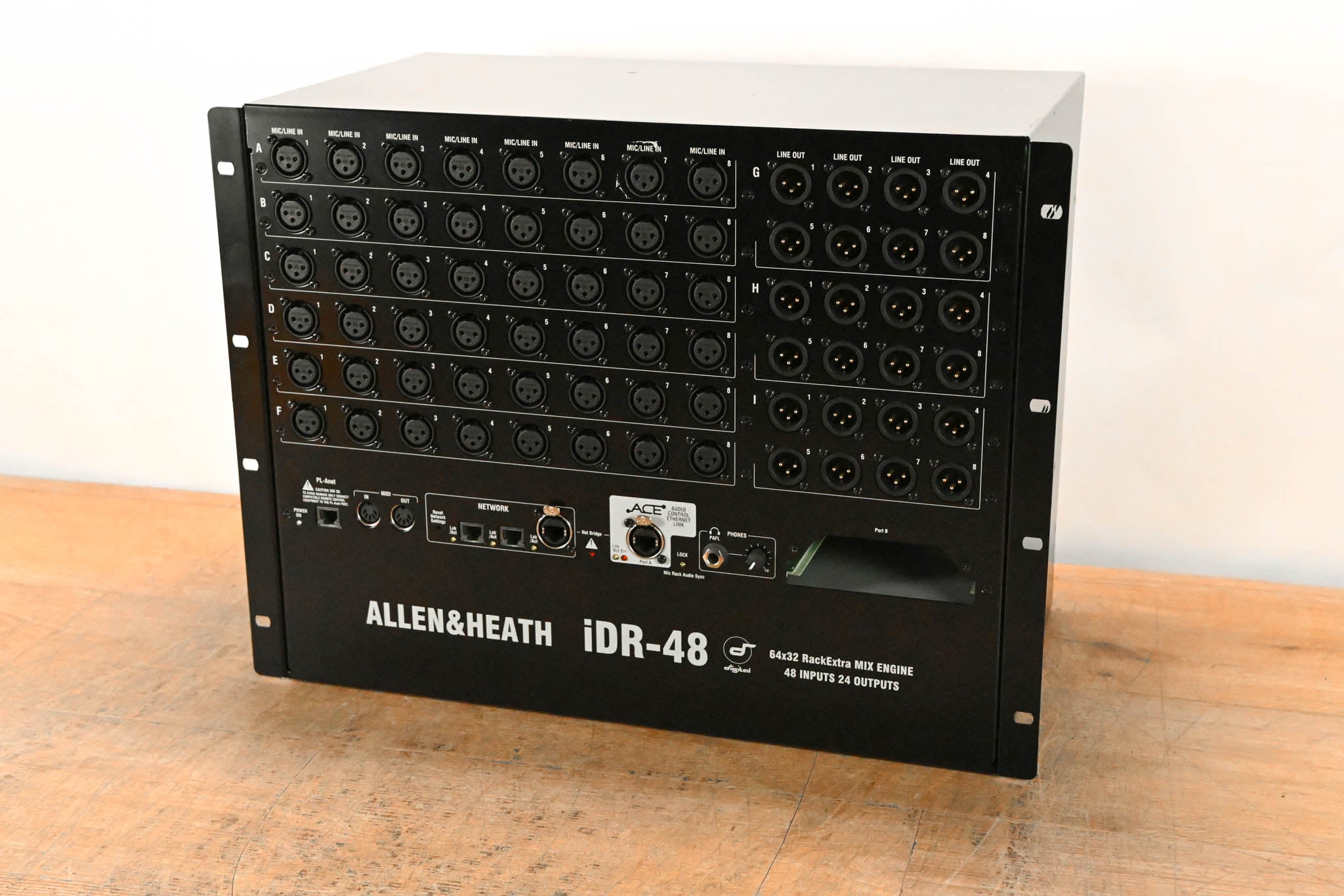 Allen & Heath iDR-48 48-In, 24-Out Audio Stage Box