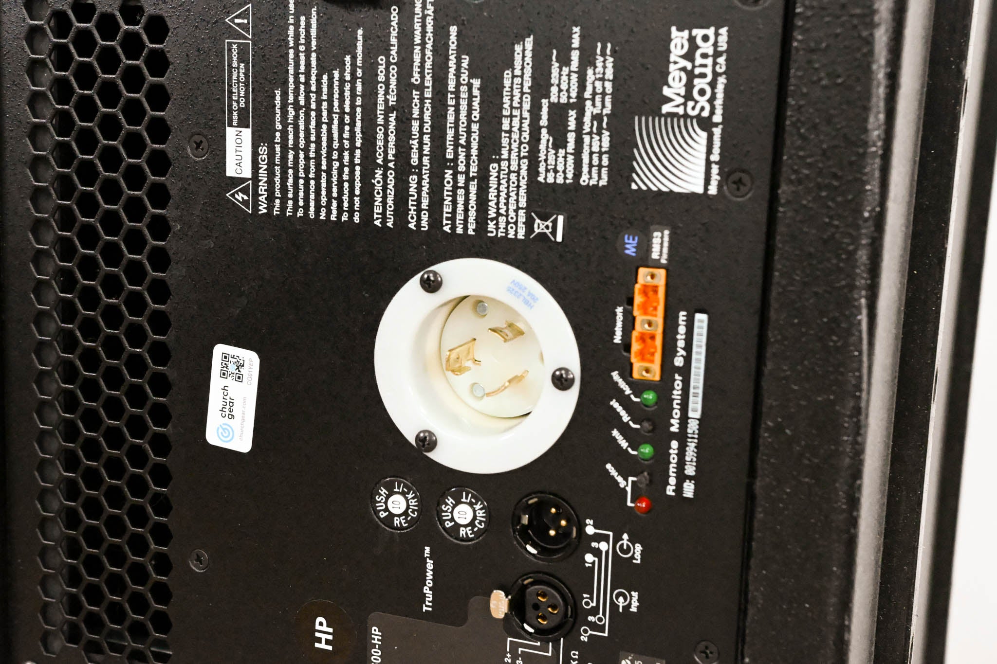 Meyer Sound 600-HP Compact High-Power Subwoofer