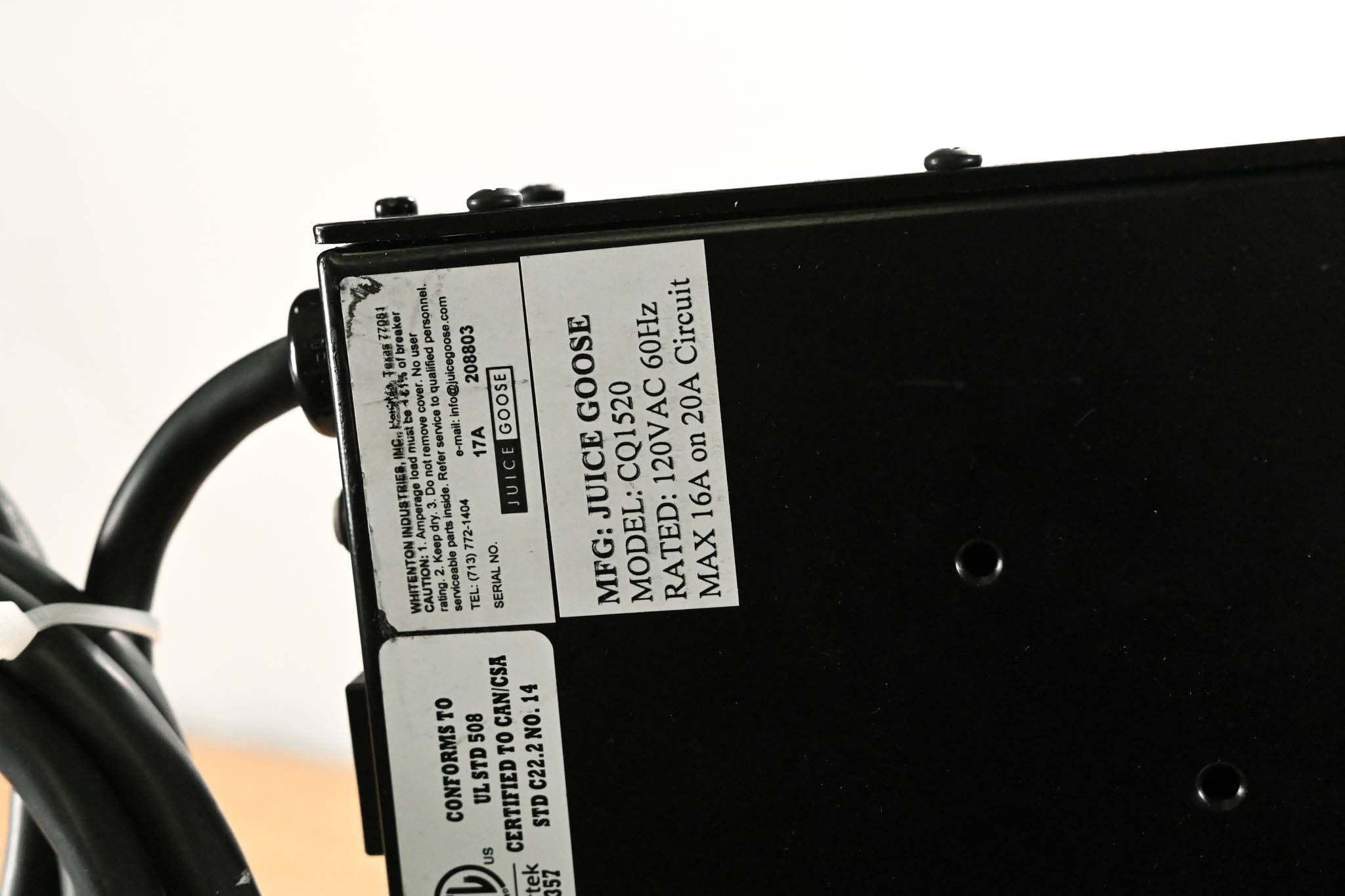 Juice Goose CQ-1520 Power Sequencer