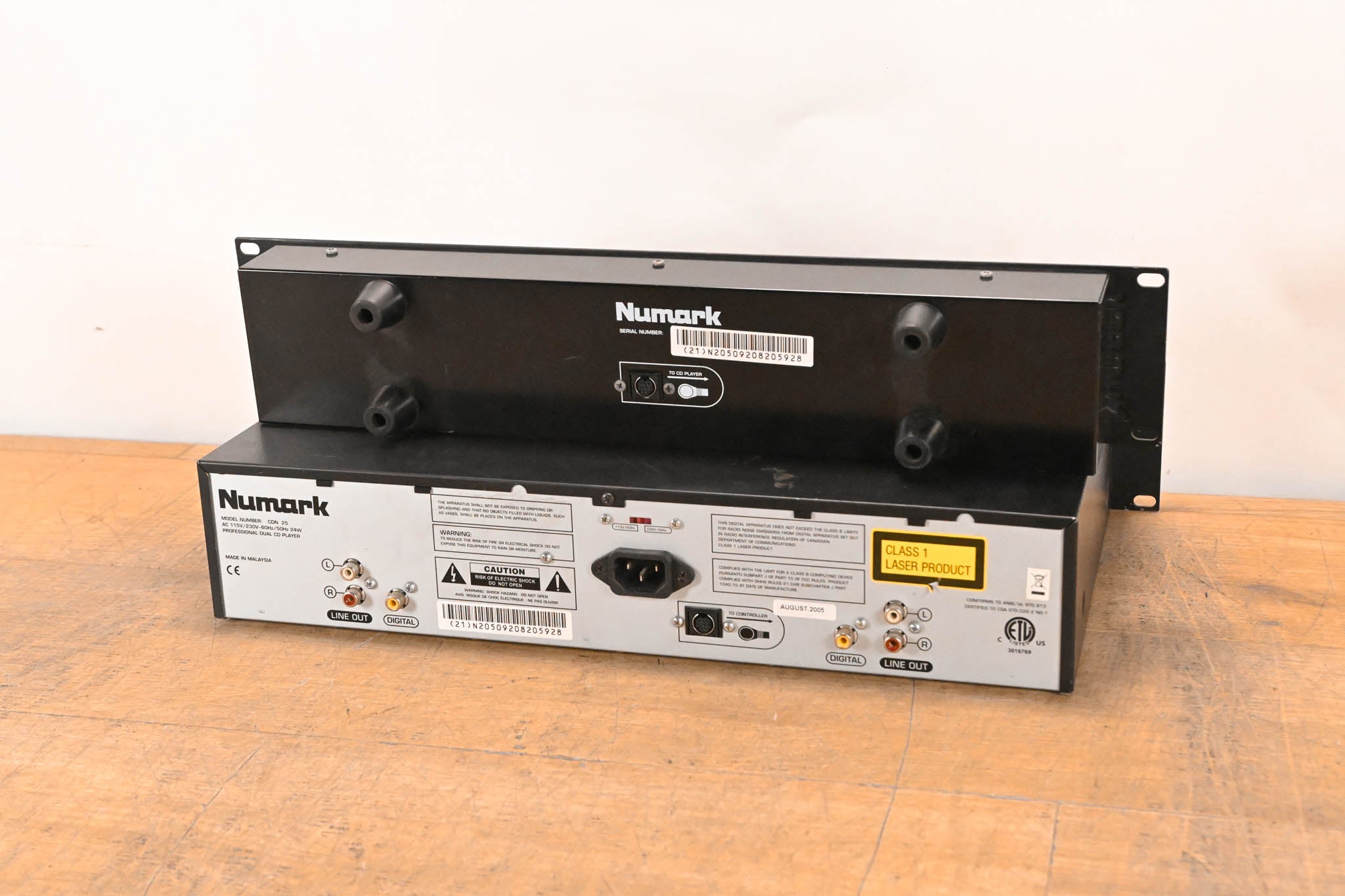 Numark CDN25 Professional Dual CD Player with Controller