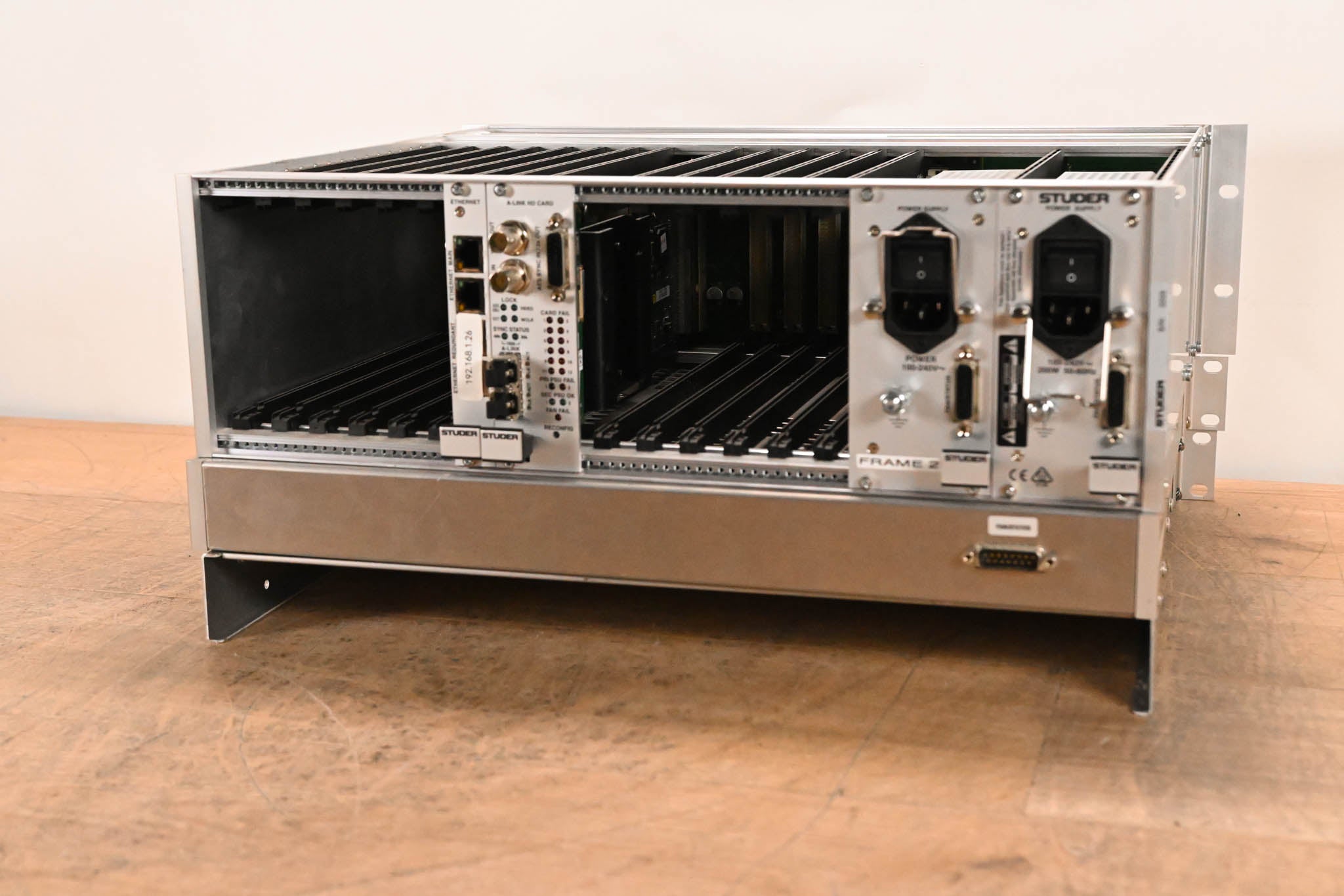 Studer D23m I/O System w/ A-Link HD Card, Fan Module, and Filter Module