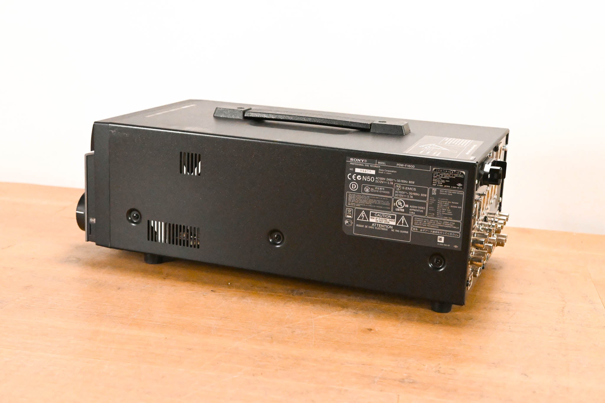 Sony PDW-F1600 XDCAM HD Player/Recorder