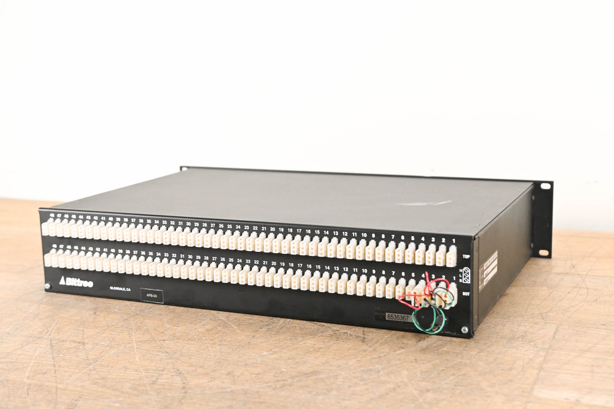 Bittree B96DC-FNPLT/E3 M2OU12B 2x48 2RU TT Patchbay