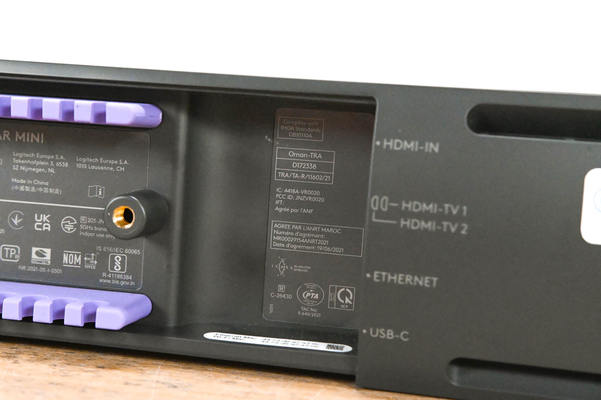 Logitech Rally Bar Mini Video Conferencing Camera and Speakerphone