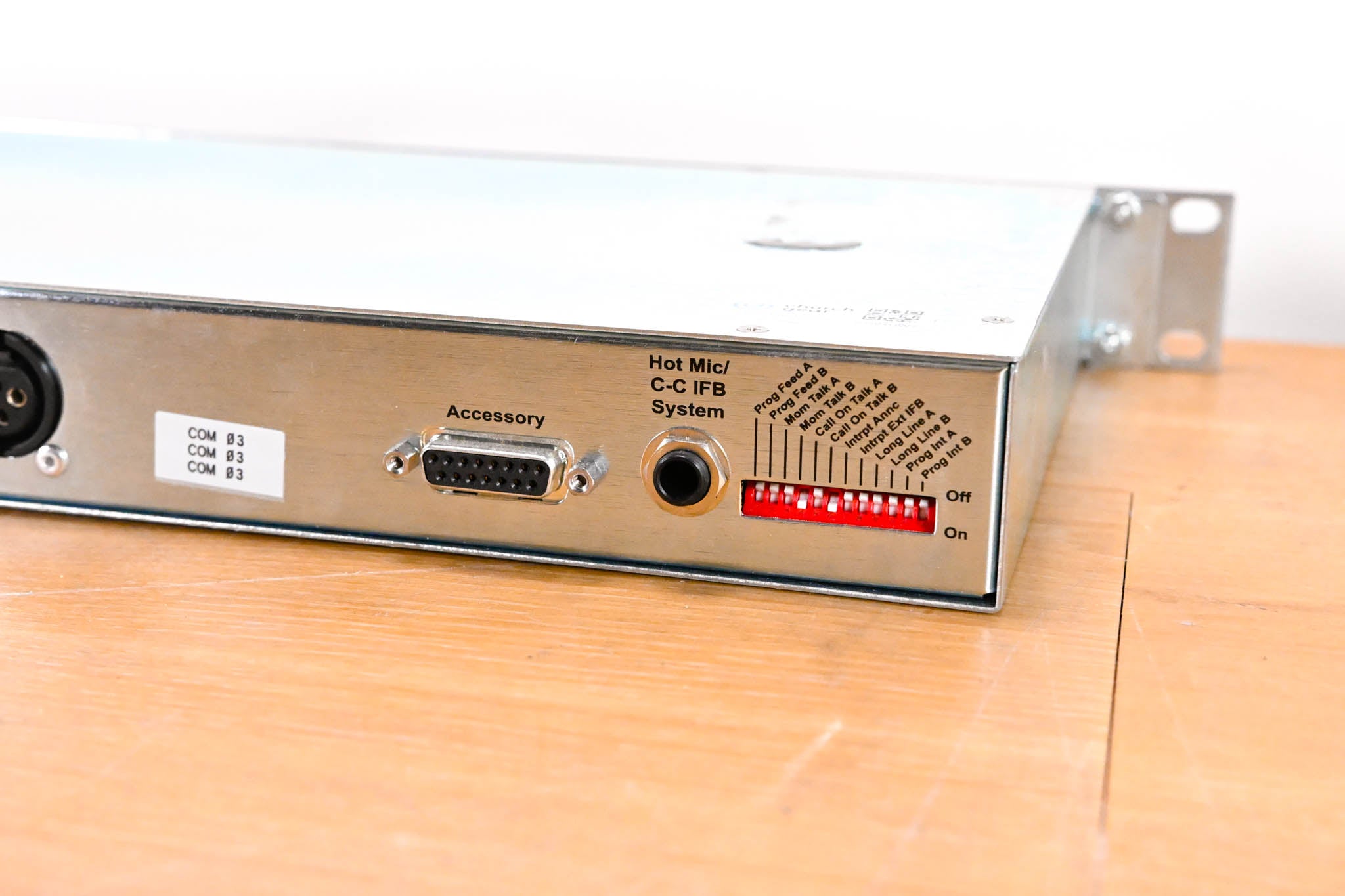 Clear-Com RM-702 1RU 2-Channel Remote Station