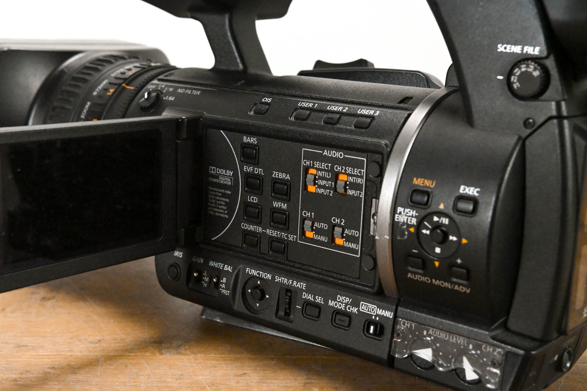Panasonic AG-AC160AP AVCCAM HD Handheld Camcorder