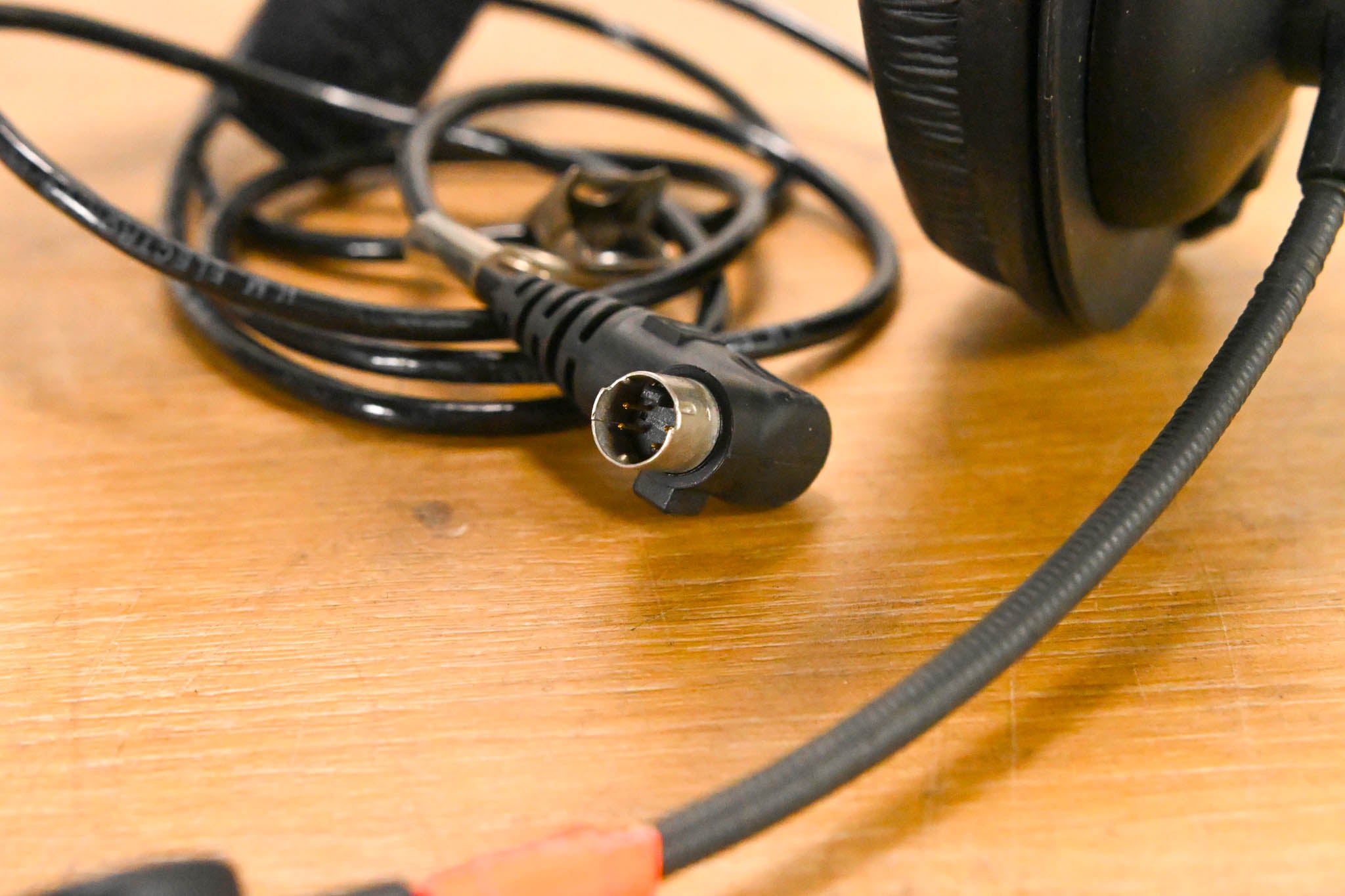 Clear-Com CC-15-MD4 Single-Ear Intercom Headset with Mini DIN Connector