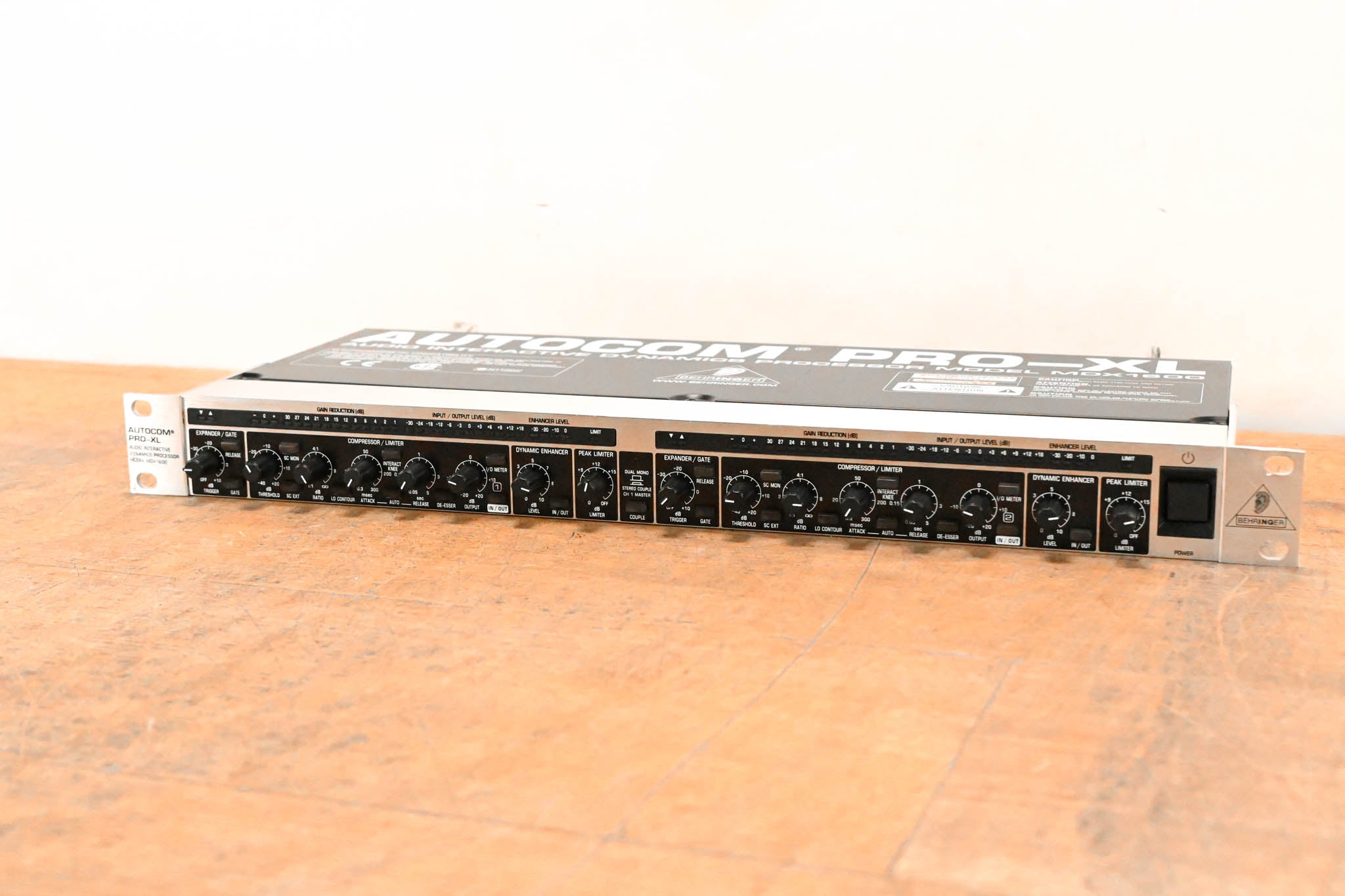Behringer AUTOCOM Pro-XL MDX1600 Audio Interactive Dynamics Processor