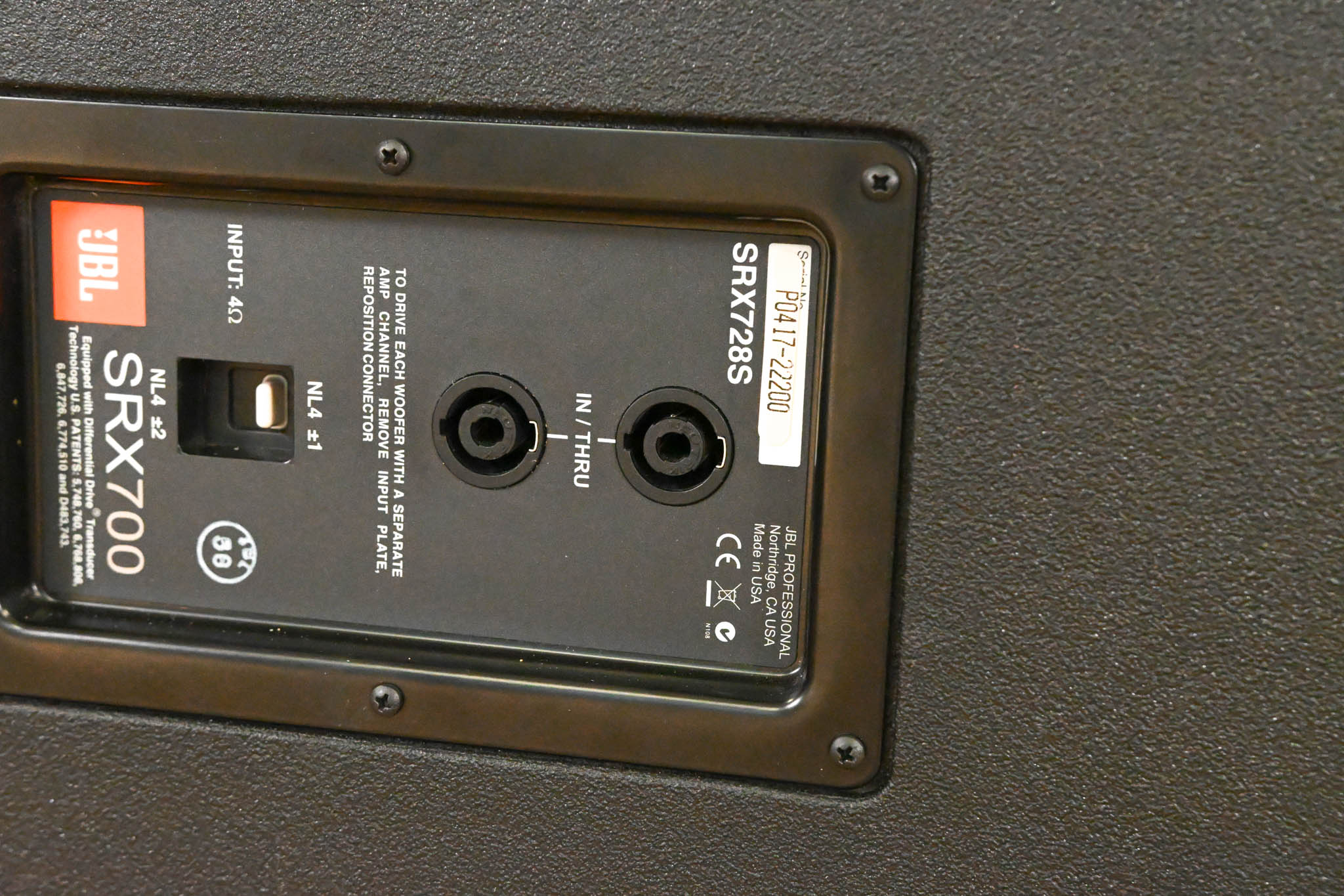 JBL SRX728S Dual 18" High Power Passive Subwoofer