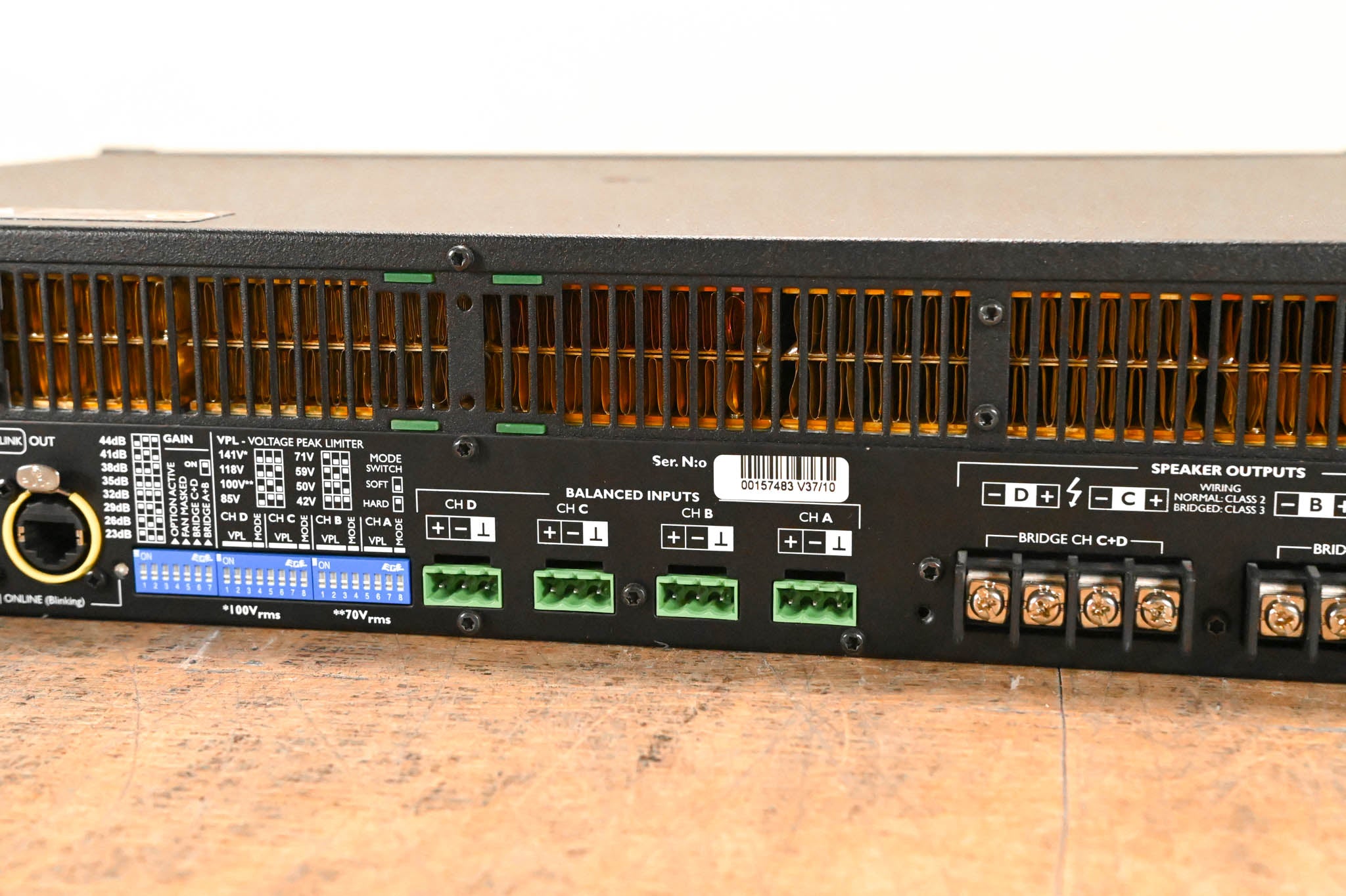 Lab Gruppen C 48:4 4800W 4-Channel Power Amplifier