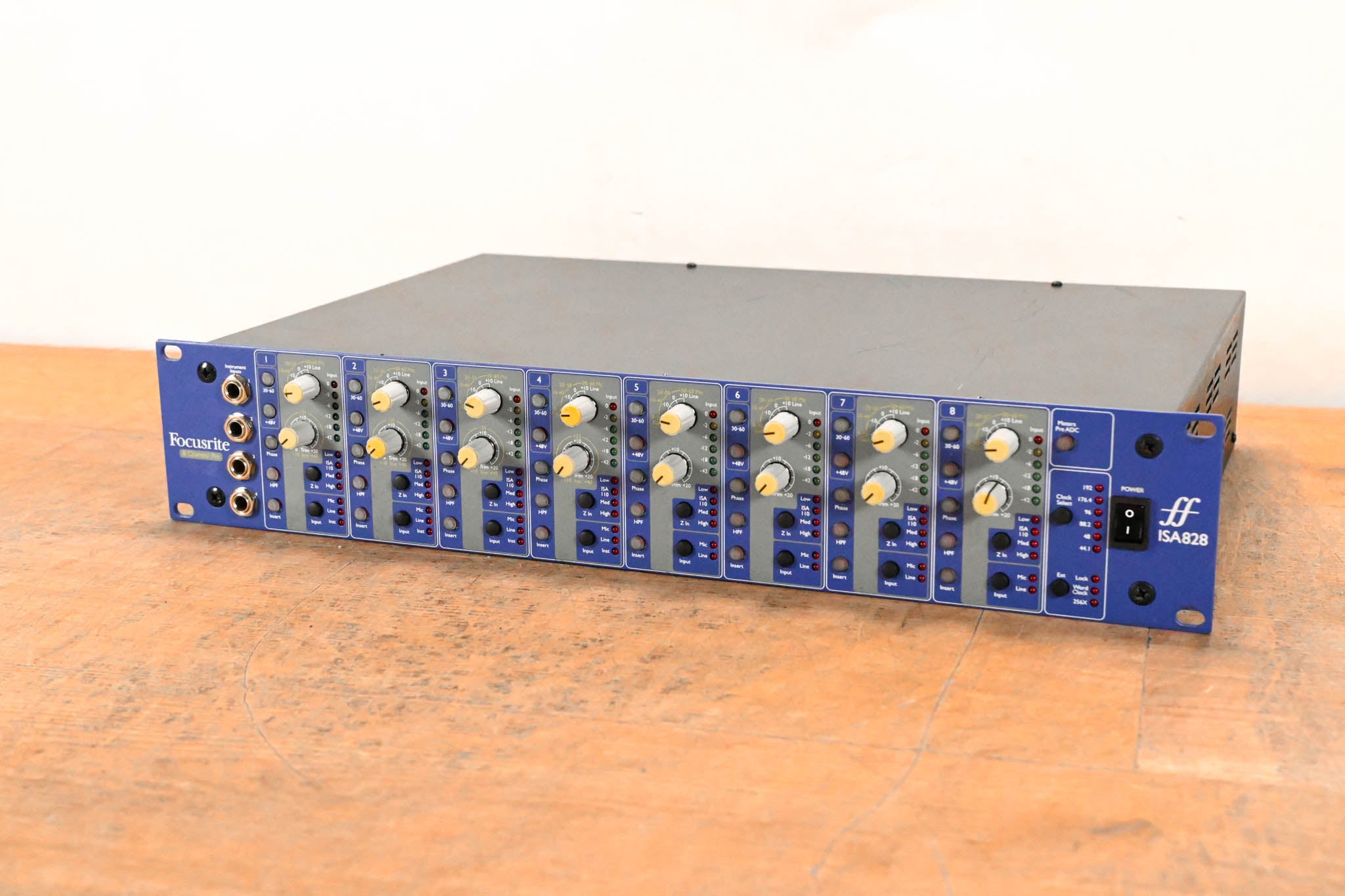Focusrite ISA828 8-Channel Microphone Preamplifier