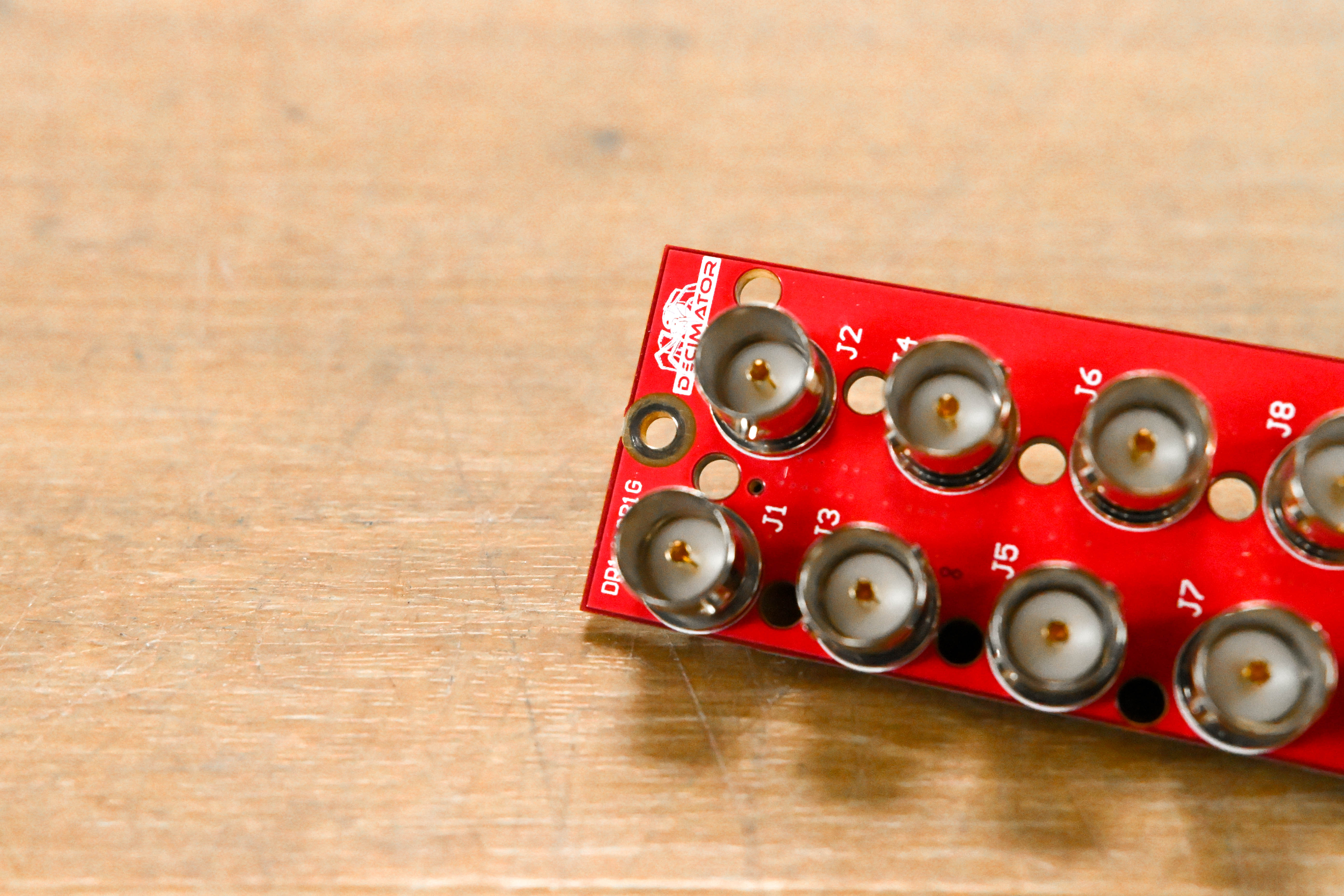 Decimator Design DR1-10B1G BNC Rear I/O Module
