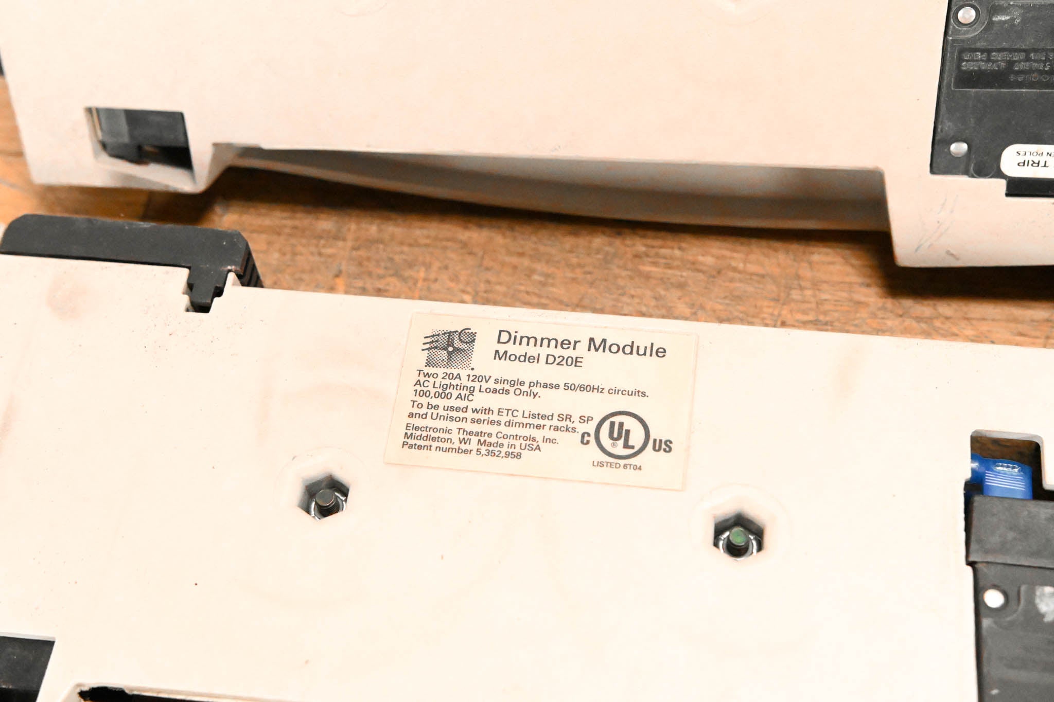 ETC D20E Dual 20A Dimmer Module (Pack of 4)