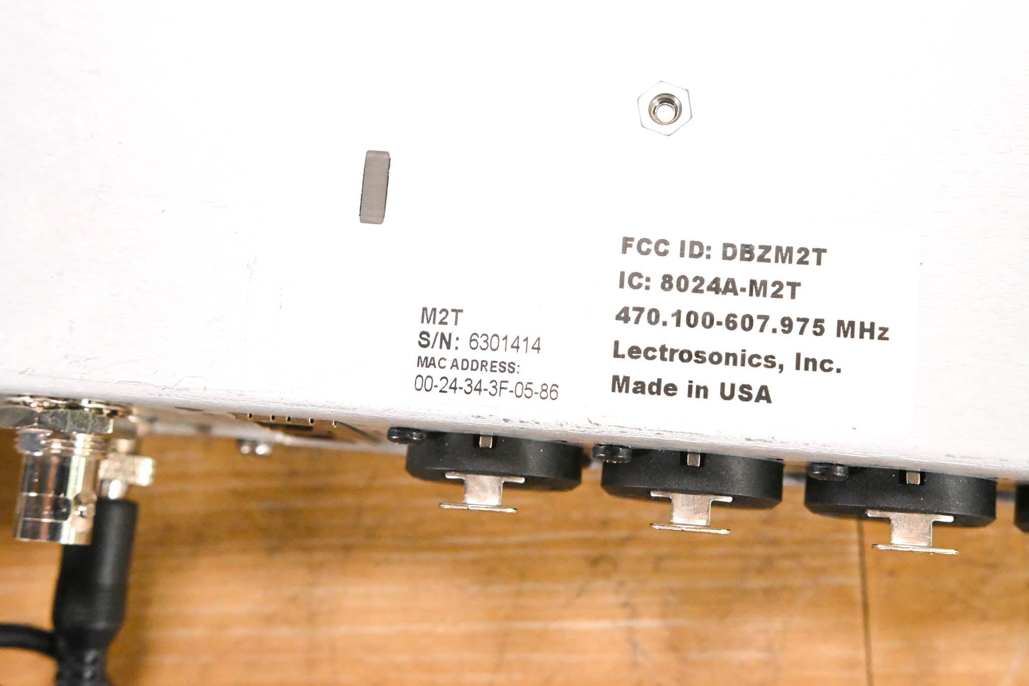 Lectrosonics Duet M2T/M2Ra IEM/IFB System - 470-608 MHz