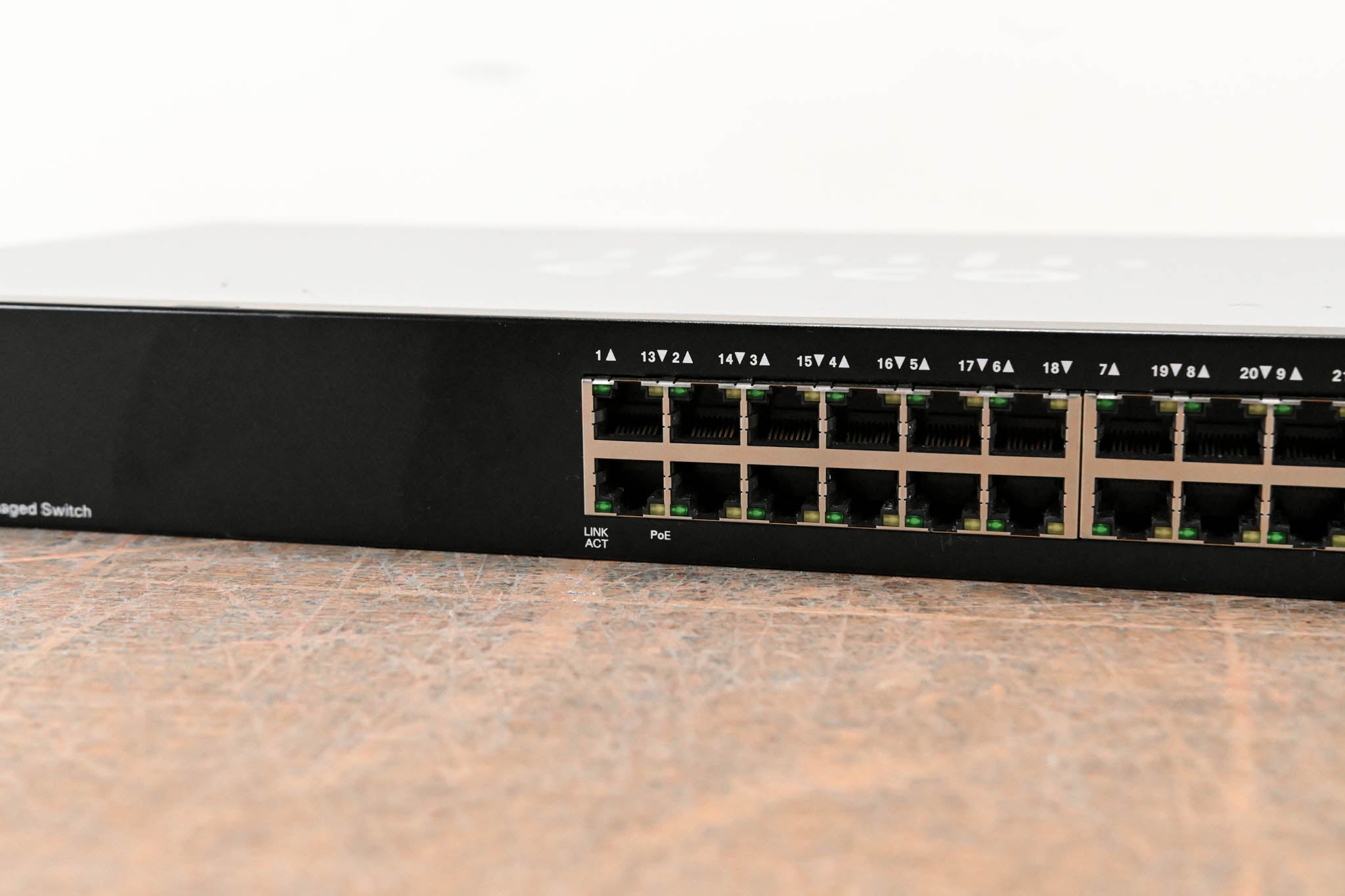 Cisco SG300-28P 28-Port Gigabit PoE Managed Switch