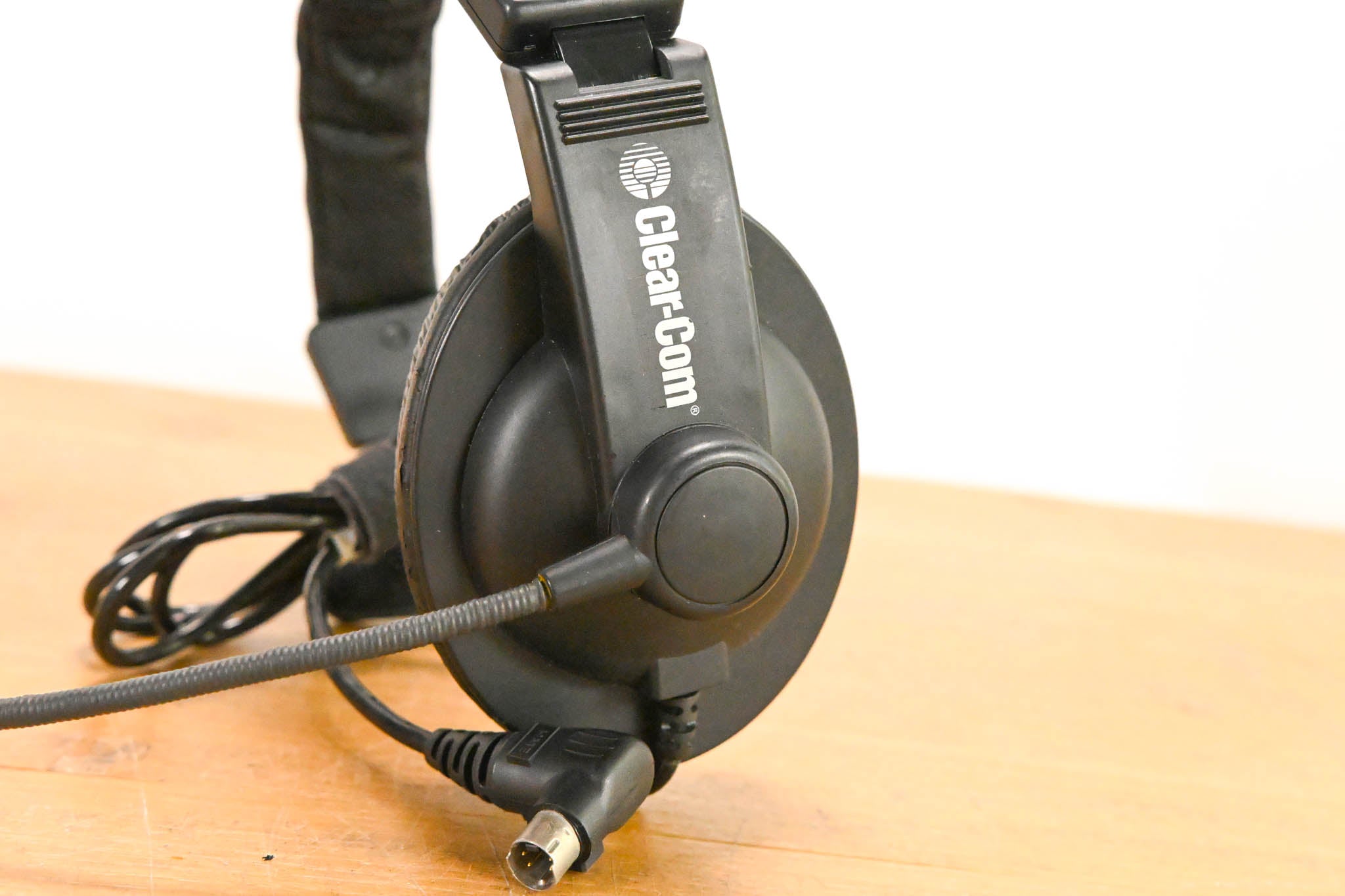 Clear-Com CC-15-MD4 Single-Ear Intercom Headset with Mini DIN Connector