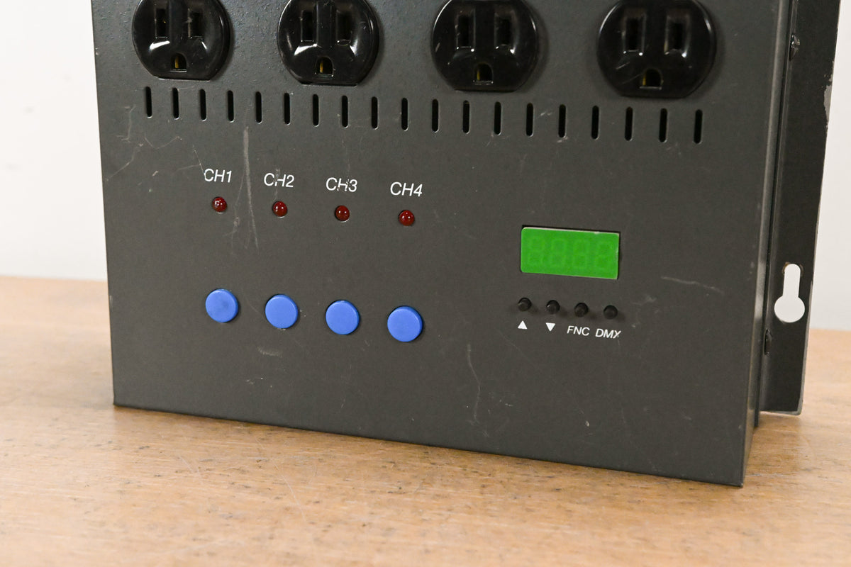 MBT DX-401A 4-Channel DMX Dimmer Pack with LCD Display