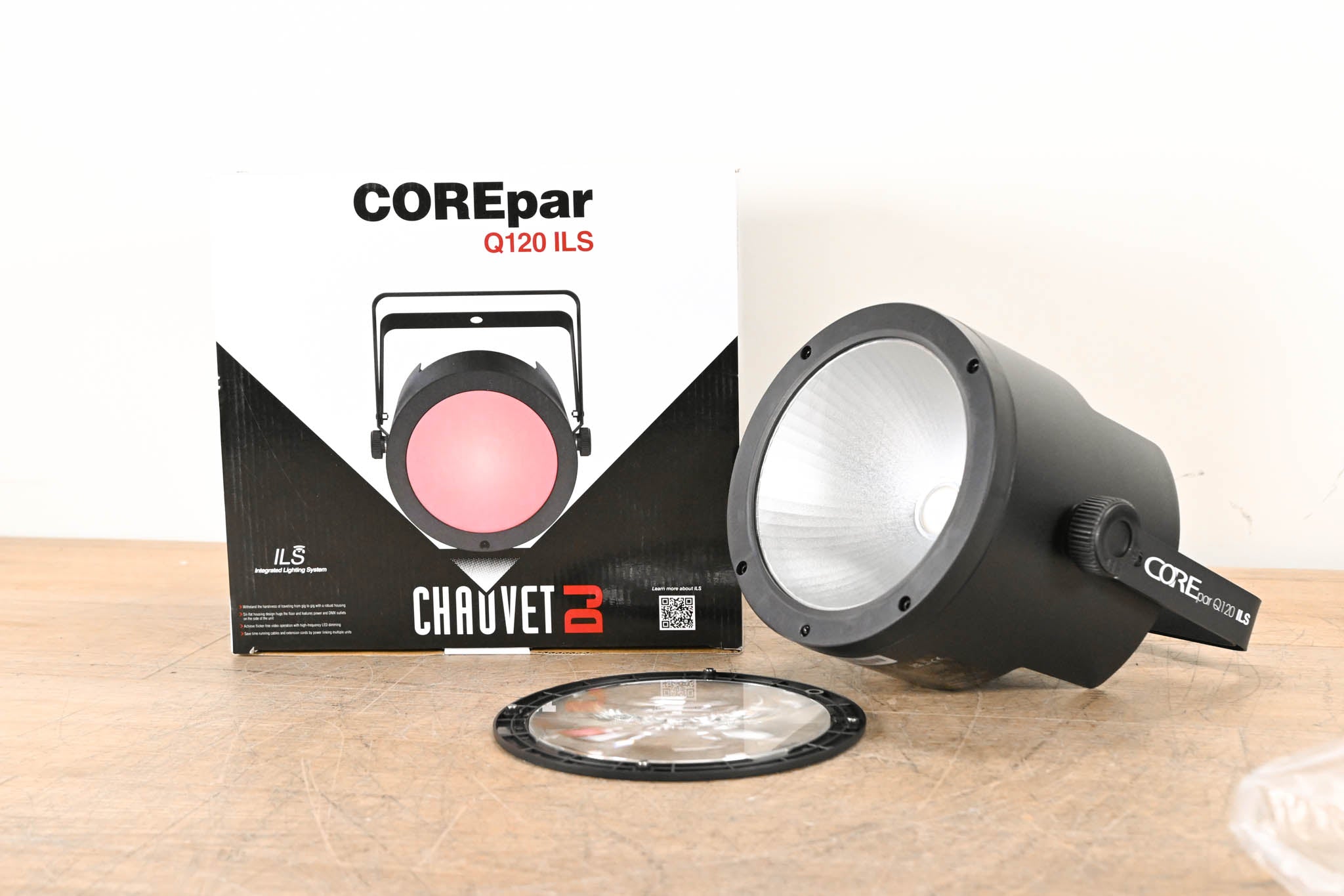 Chauvet COREpar Q120 ILS 120-Watt Quad-Color RGBW COB LED Par Fixture