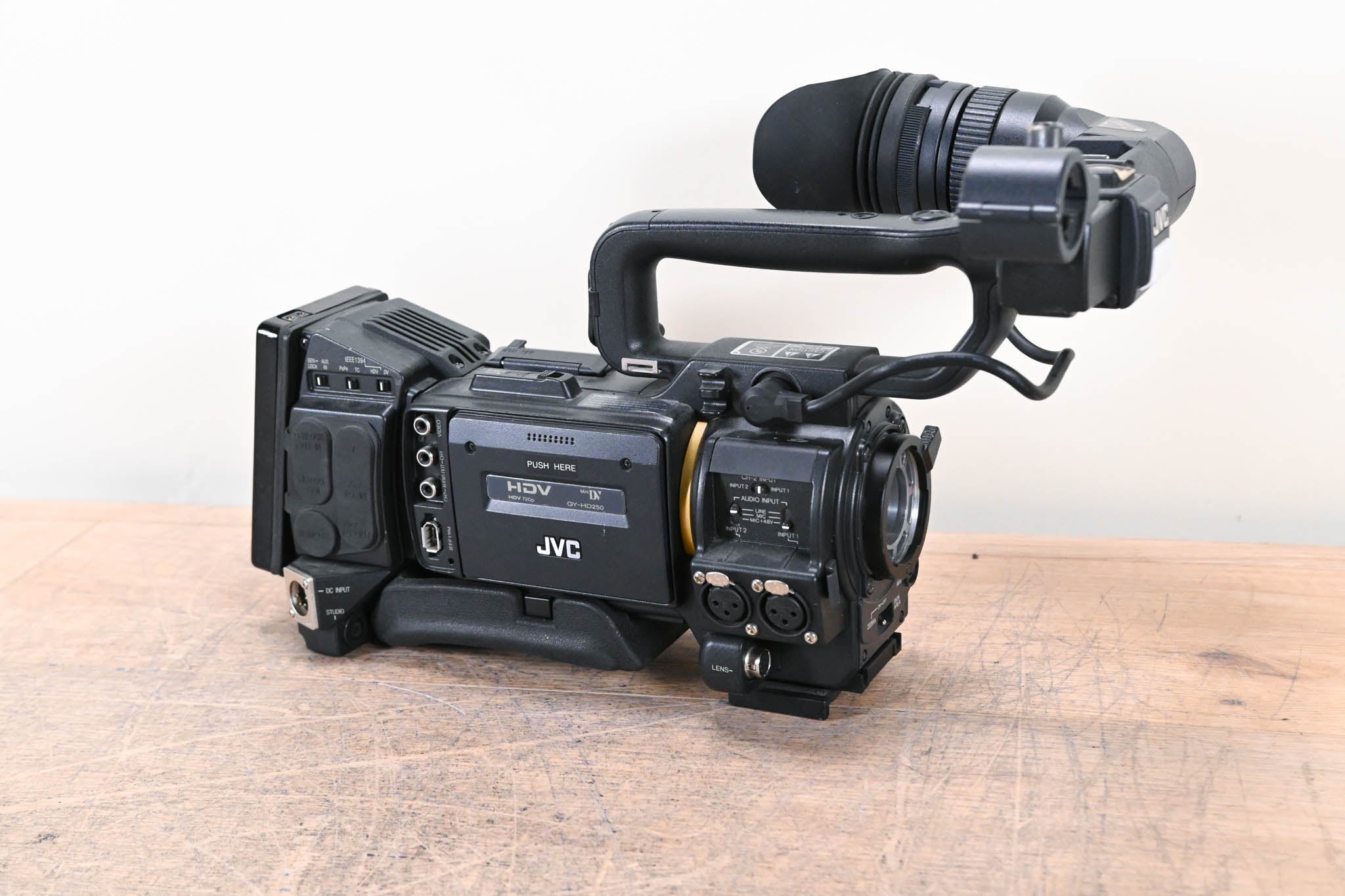 JVC GY-HD250CHU 1/3" 3-CCD Professional HDV Camcorder