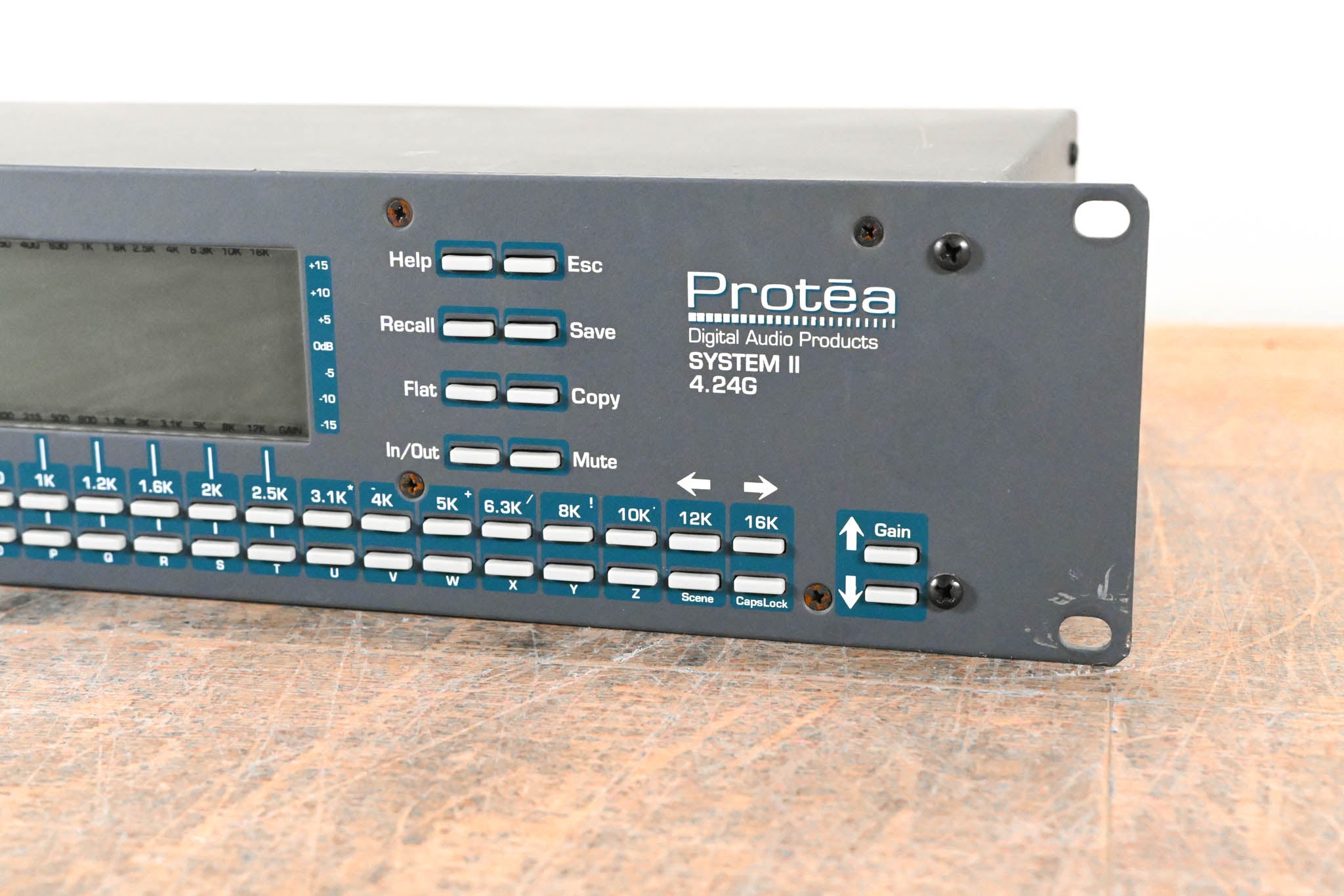 Ashly Protea System II 4.24G 4-Channel Digital Graphic Equalizer