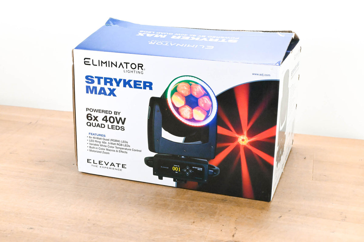 Eliminator Lighting Stryker Max RGBW LED Moving Head
