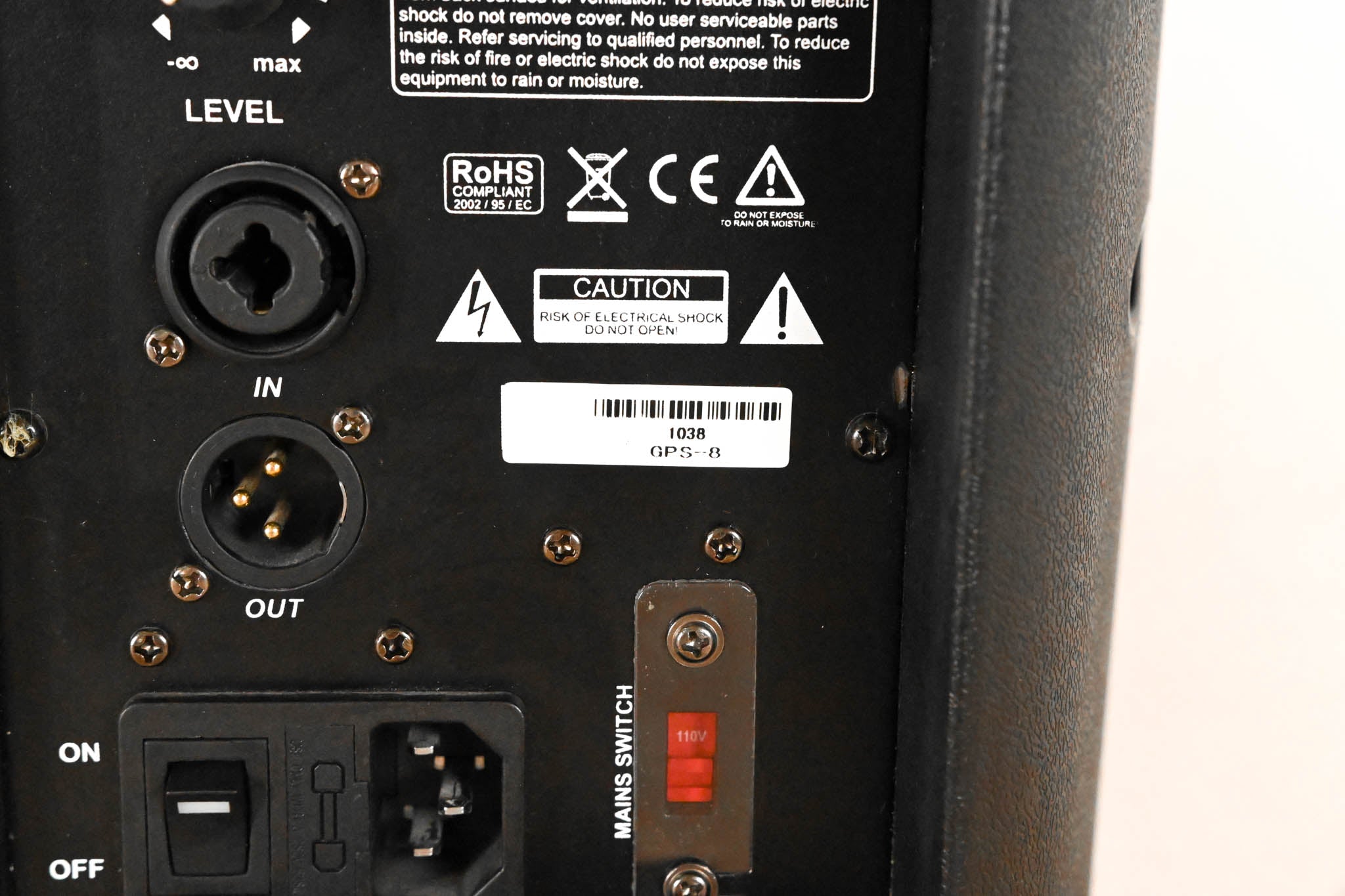 Galaxy Audio GPS-8 8" 200W Powered Personal Monitor