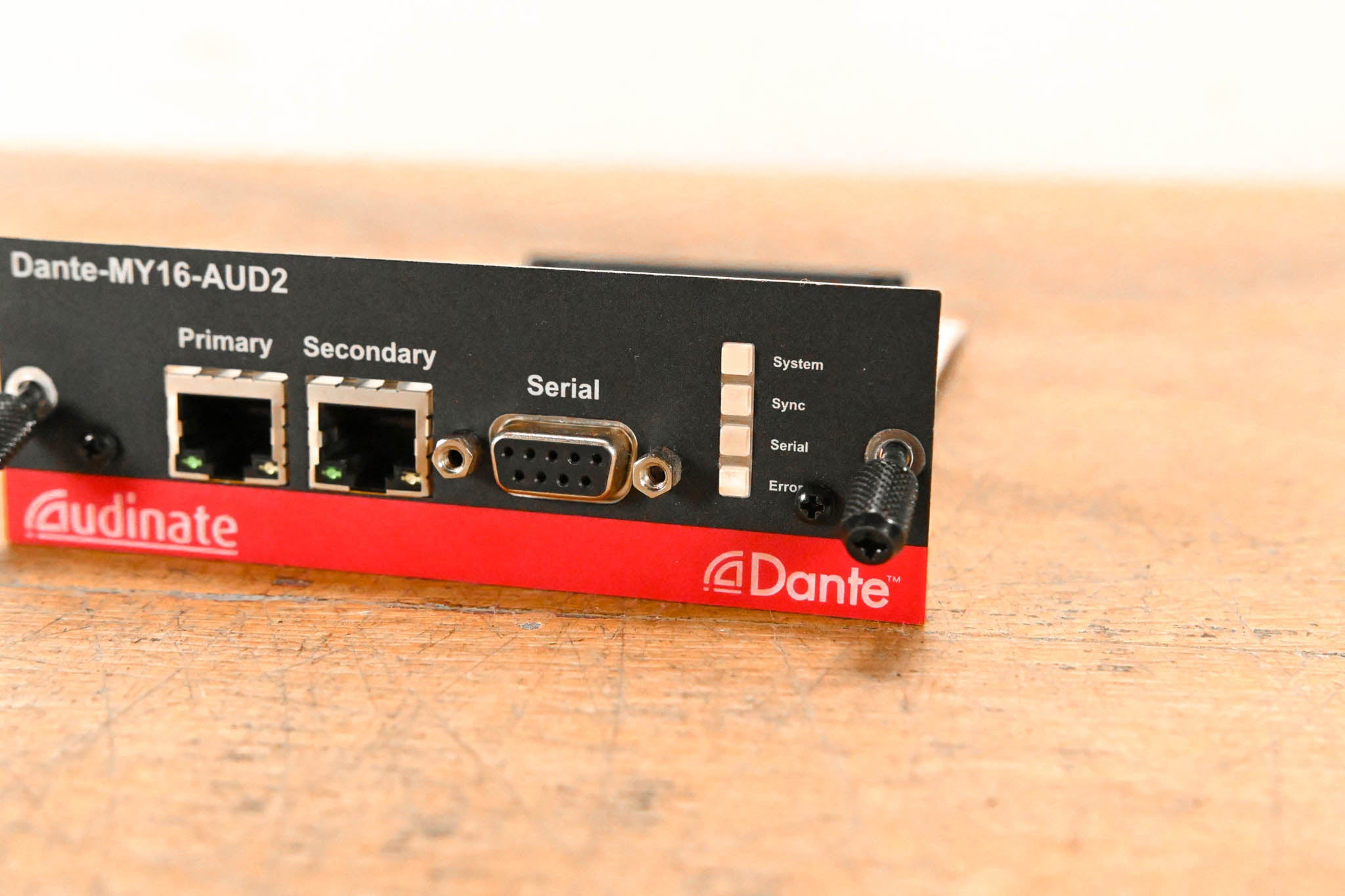Audinate Dante-MY16-AUD2 16-Channel Dante Network I/O Card