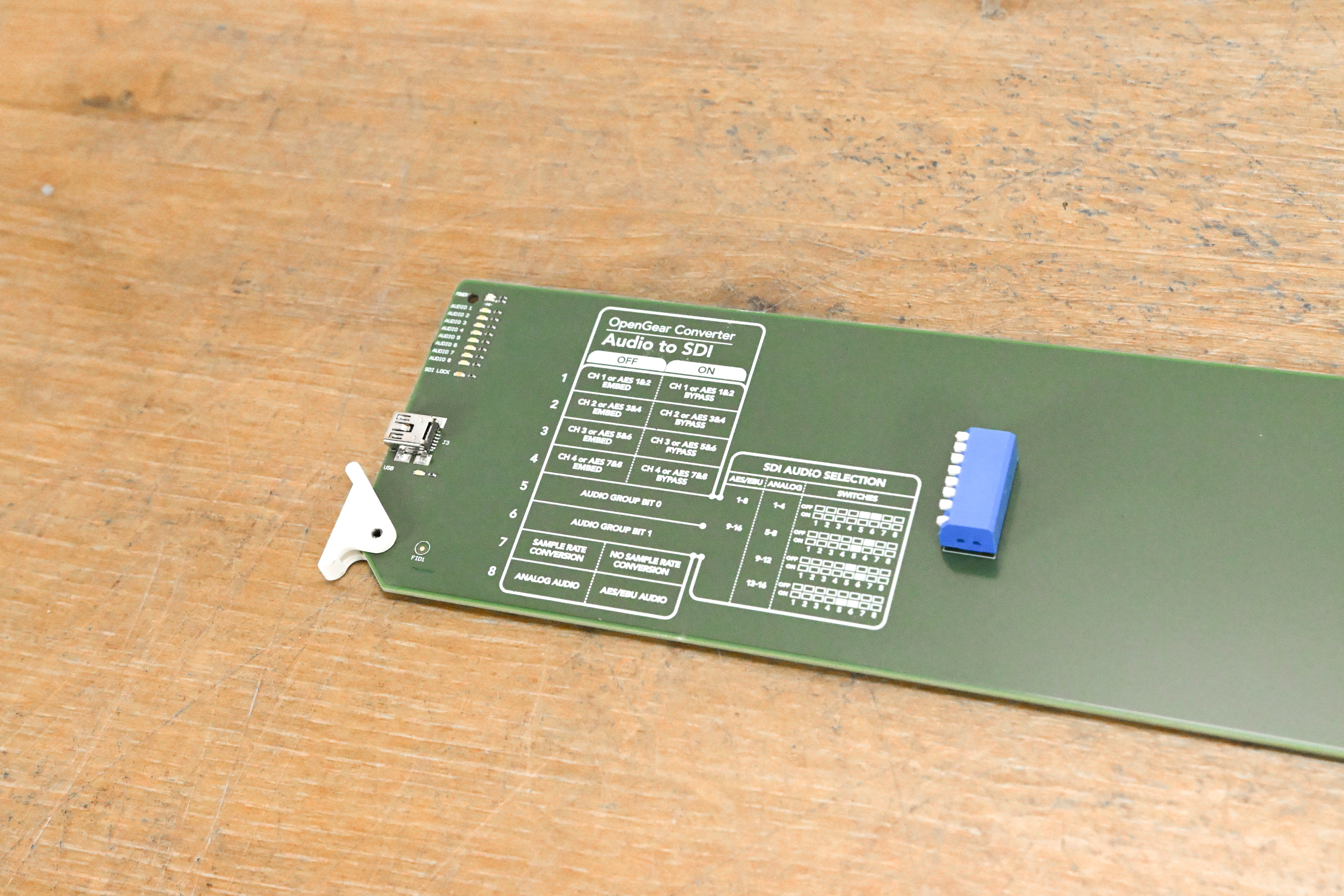 Blackmagic Design OpenGear Converter - Audio to SDI