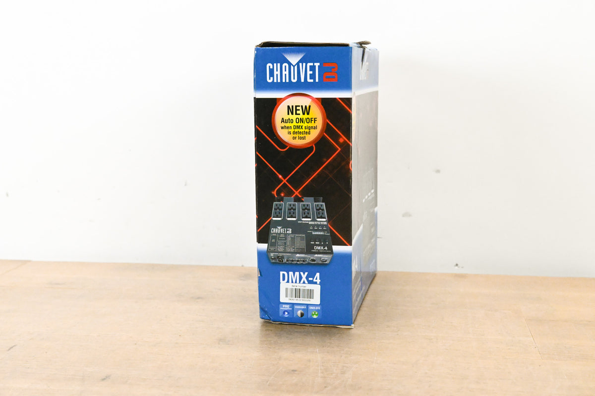 Chauvet DMX-4 4-Channel DMX Dimmer/Relay Pack