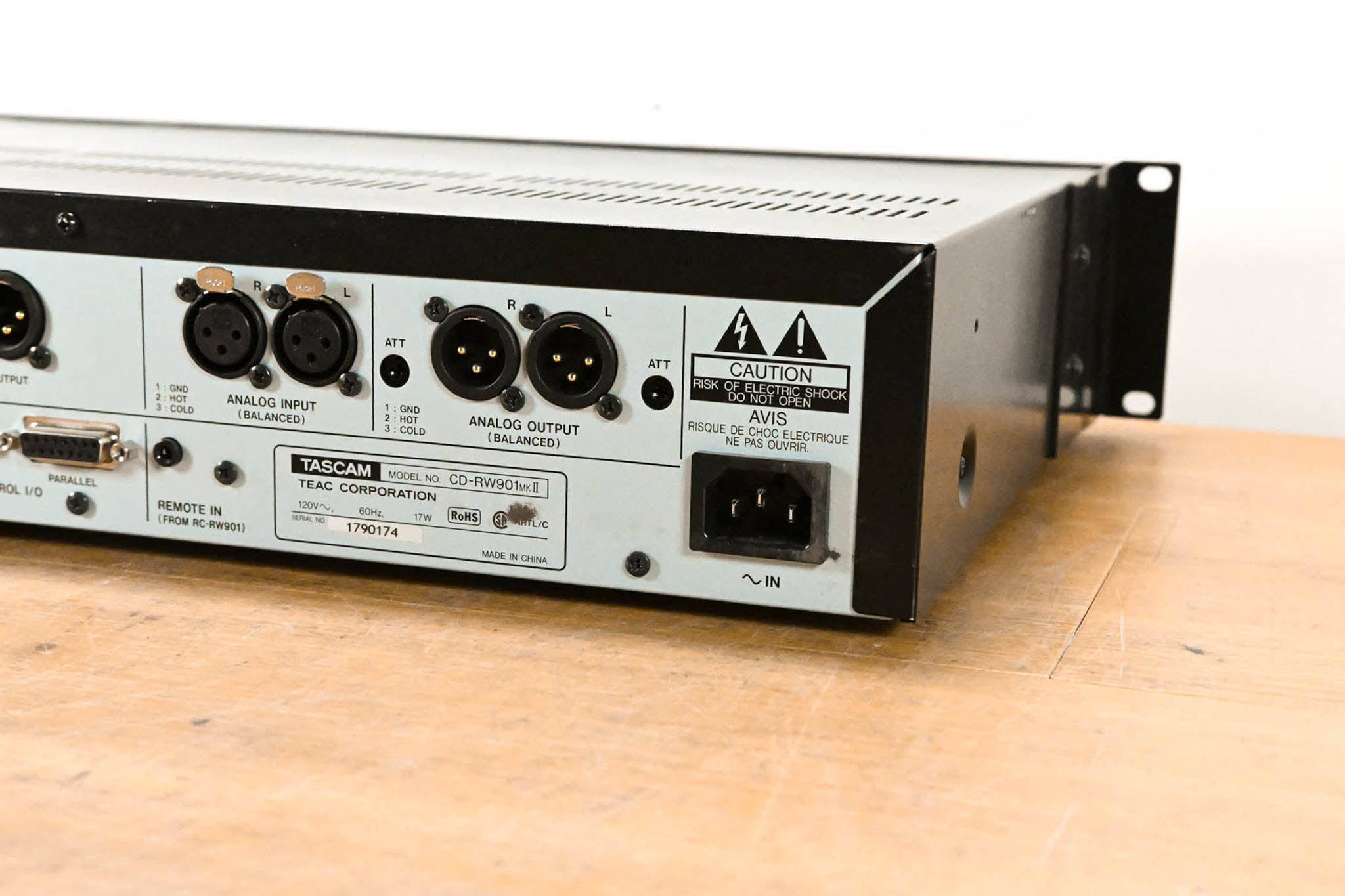 TASCAM CD-RW901MKII Professional CD Recorder