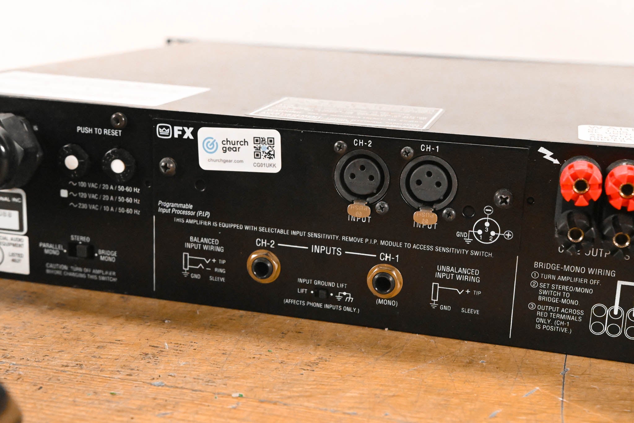 Crown Macro-Tech 3600VZ 2-Channel Power Amplifier