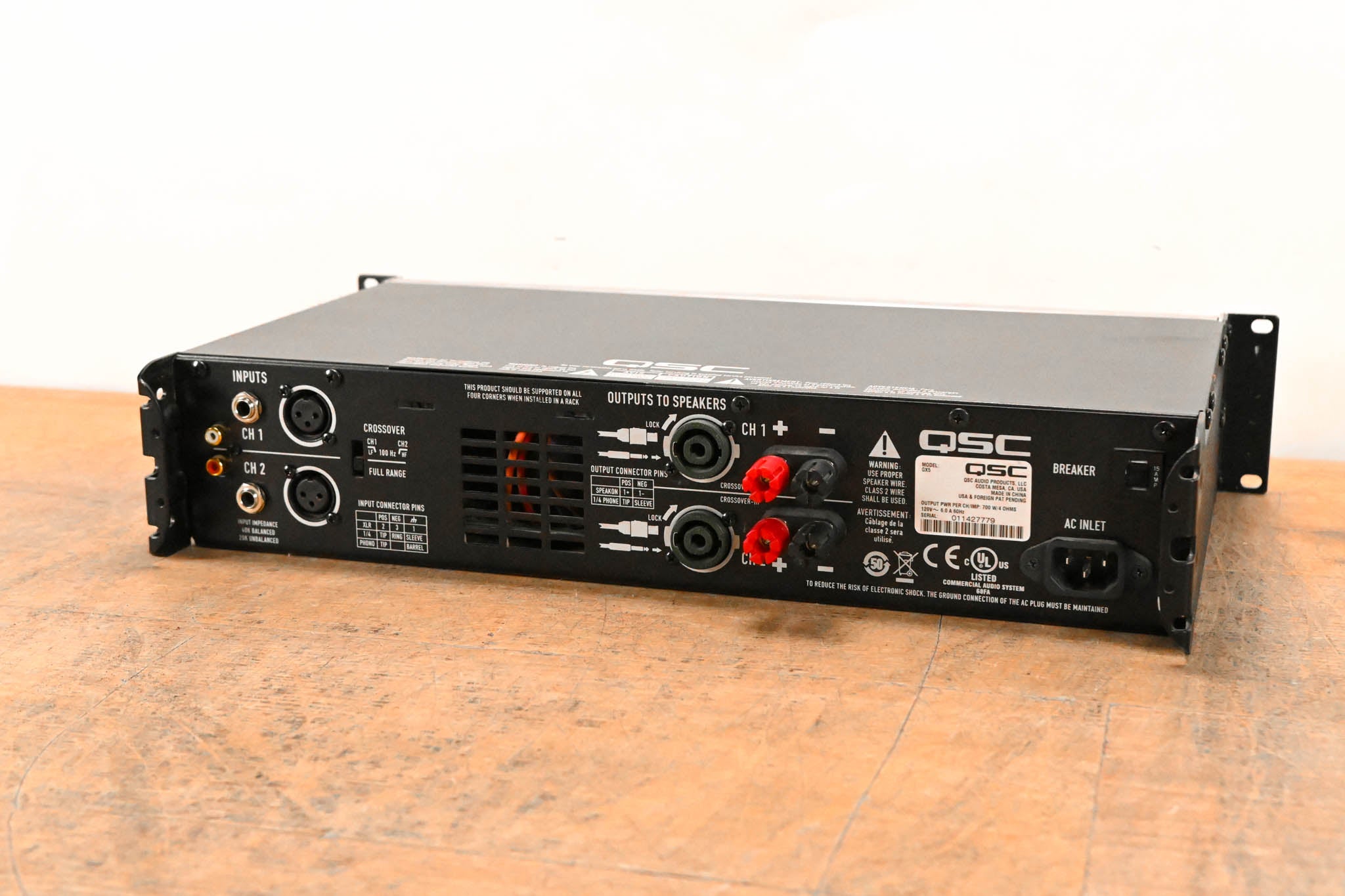 QSC GX5 2-Channel Power Amplifier