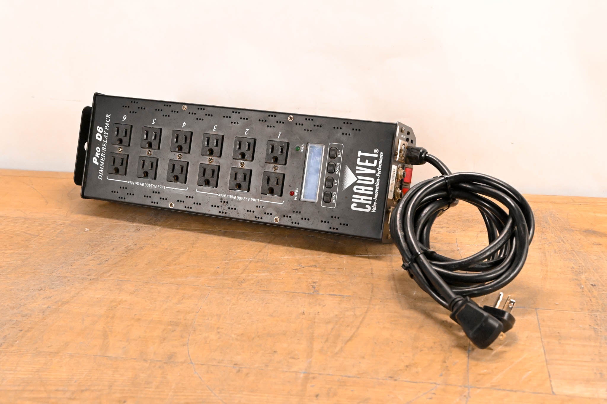 Chauvet Pro-D6 6-Channel DMX-512 Dimmer/Switch Pack