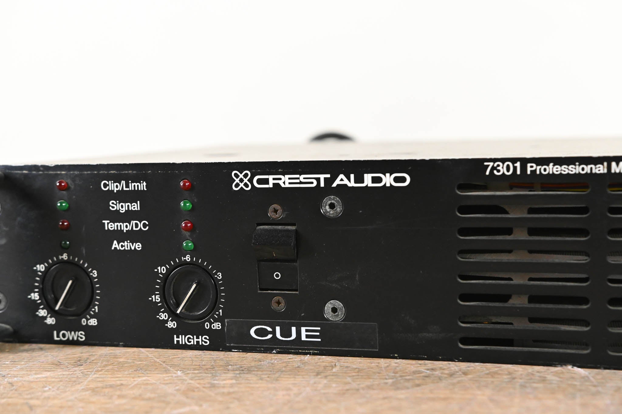 Crest Audio 7301 2-Channel Professional Monitor Amplifier