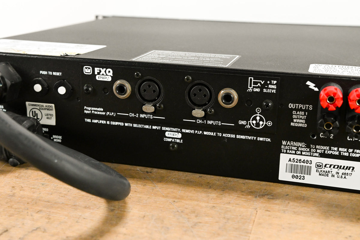 Crown Macro-Tech 2402 2-Channel Power Amplifier