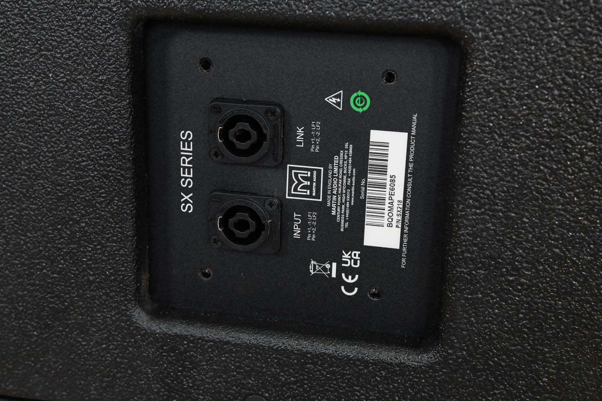 Martin Audio SX218 Dual Driver 18" Passive Subwoofer