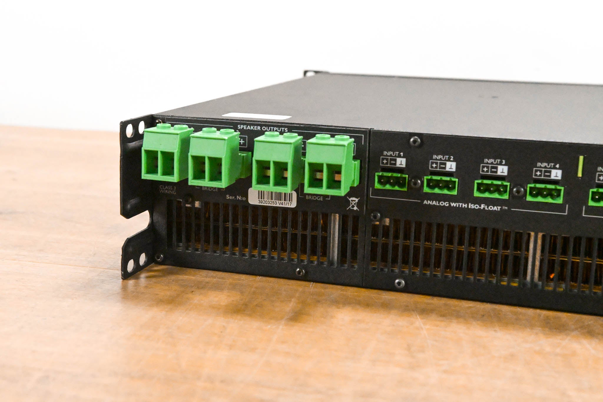 Lab Gruppen D 80:4L 8000W 4-Channel Power Amplifier w/ Lake DSP & Dante