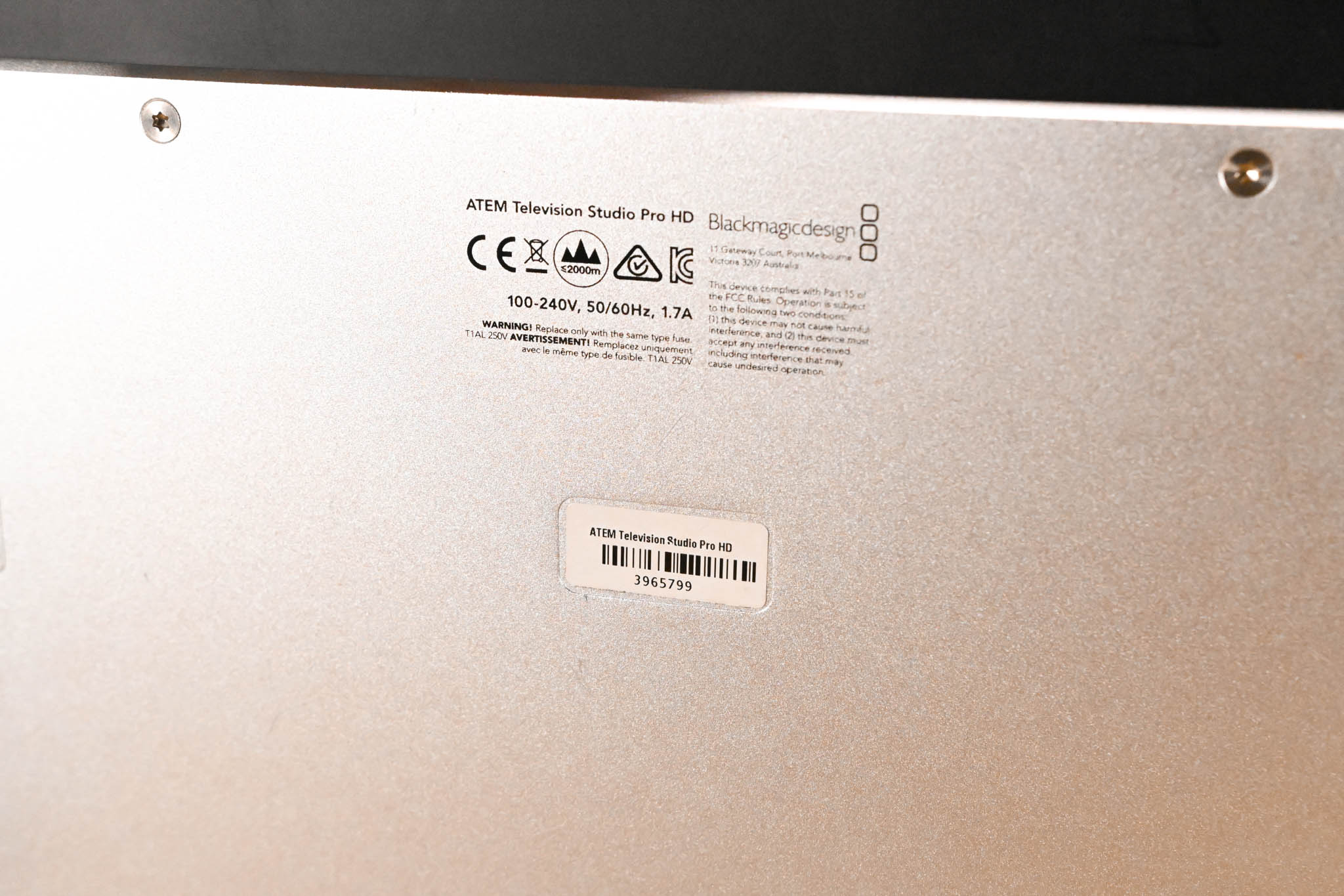 Blackmagic Design ATEM Television Studio Pro HD Live Production Switcher