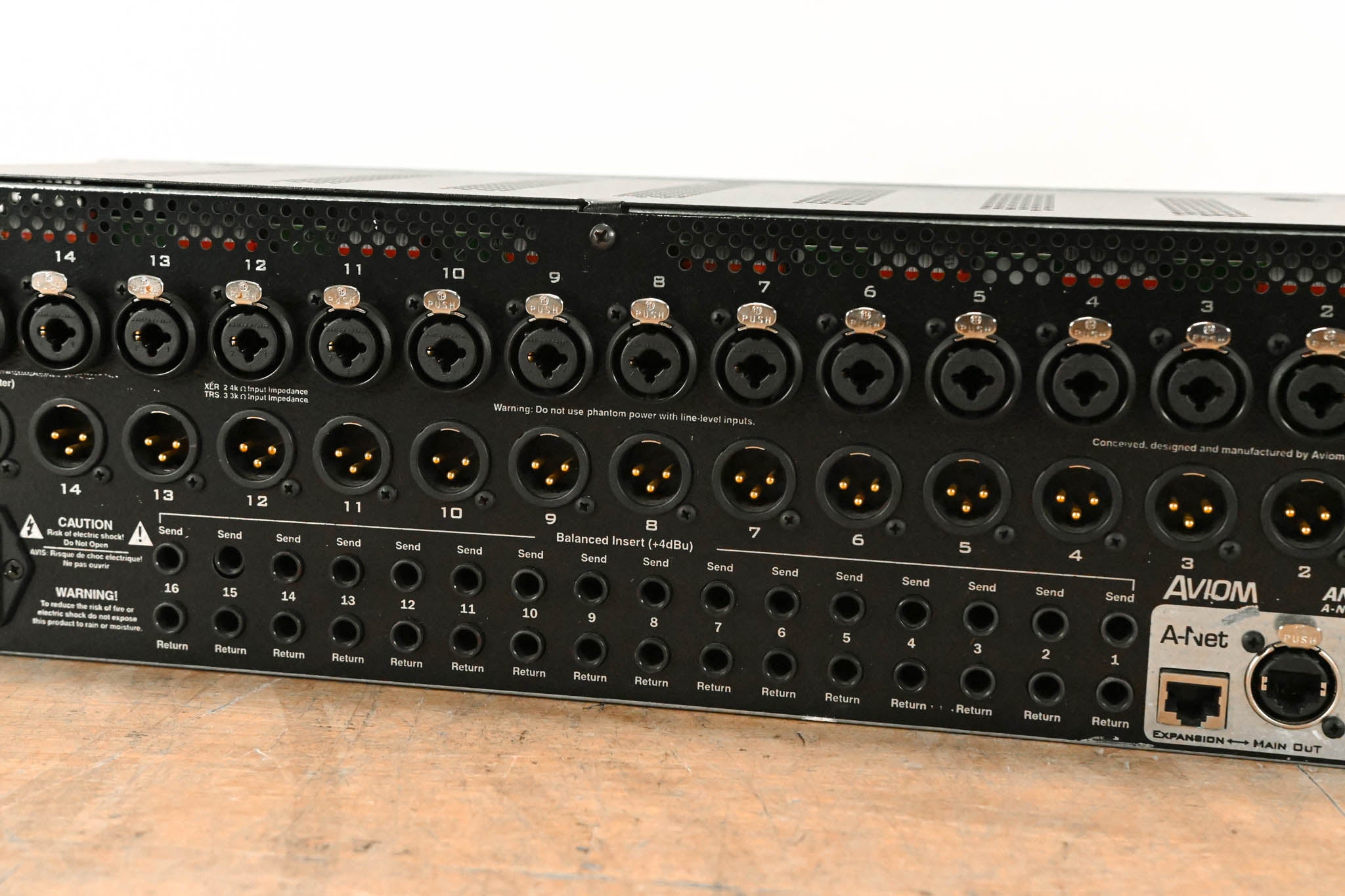 Aviom AN-16/i-M Microphone Input Module