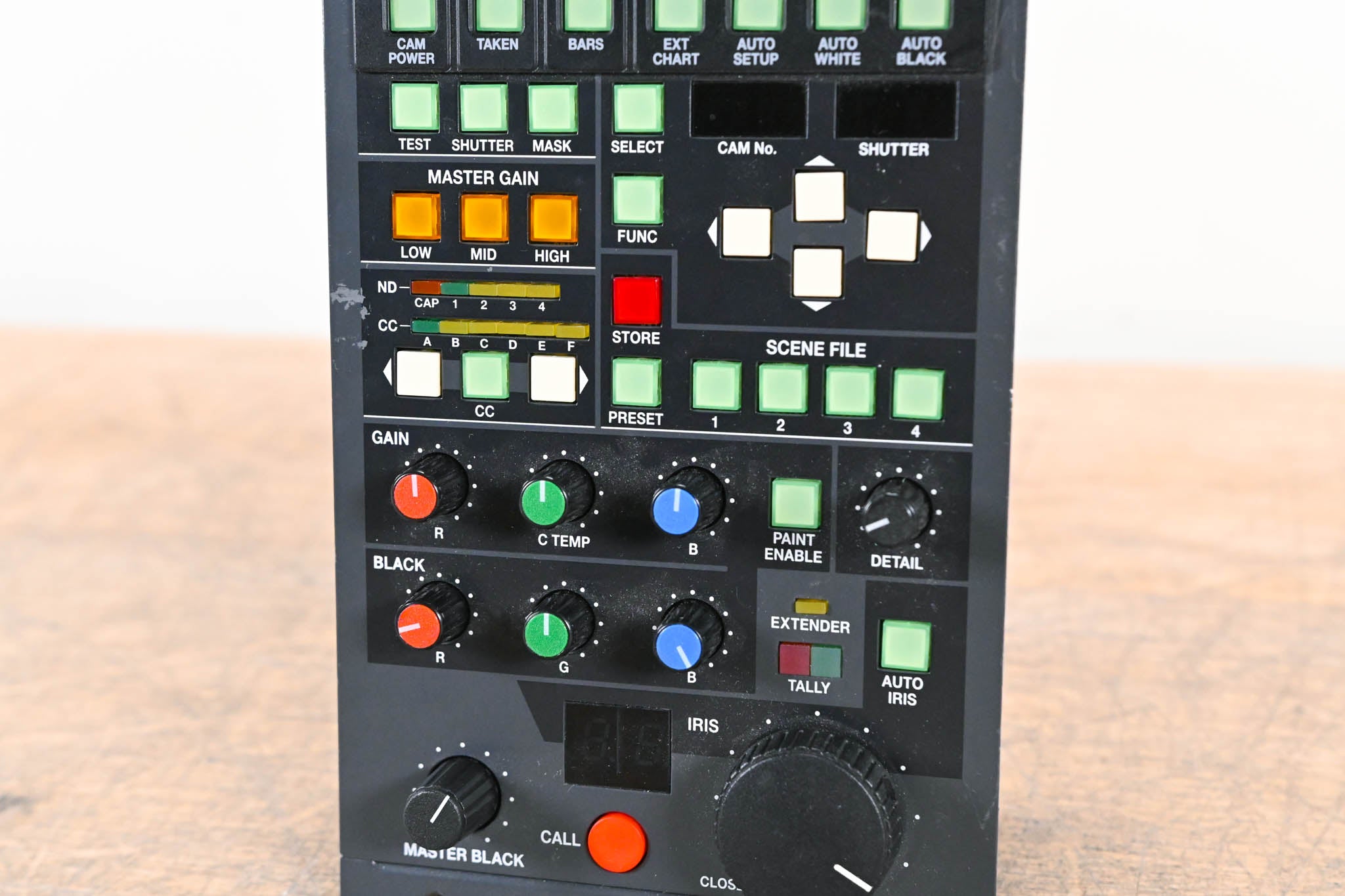 Hitachi RU-1000VR Remote Control Panel