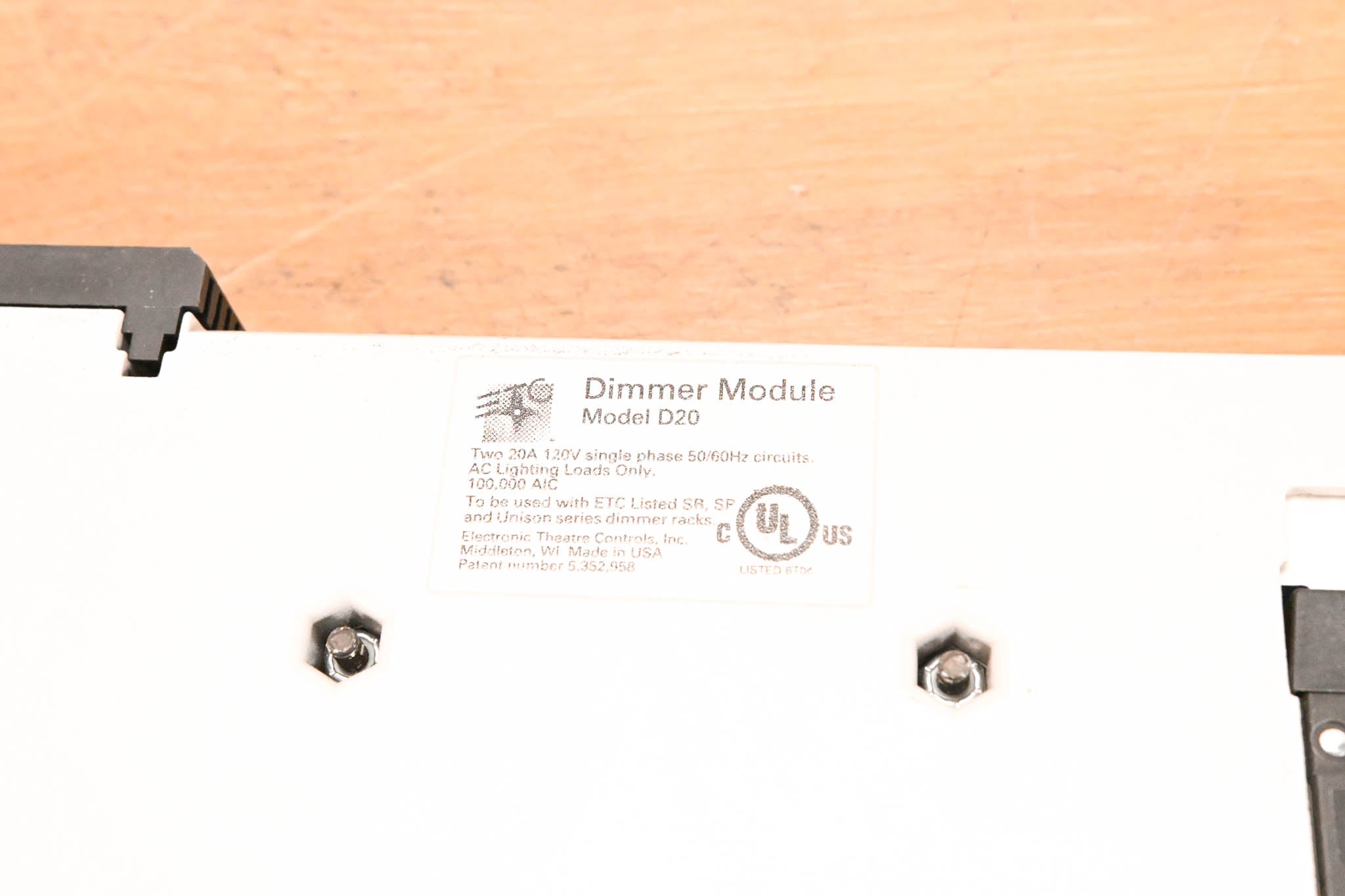 ETC D20 Dual 20A Dimmer Module (PAIR)