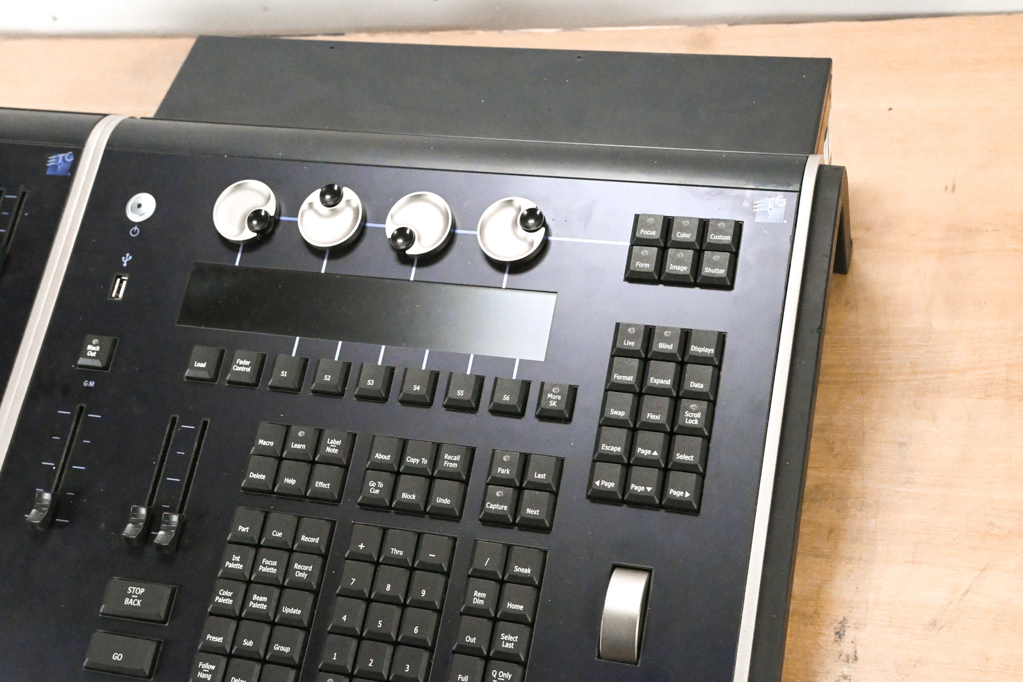 ETC ION 1000 Lighting Console with ETC 2x10 Universal Fader Wing