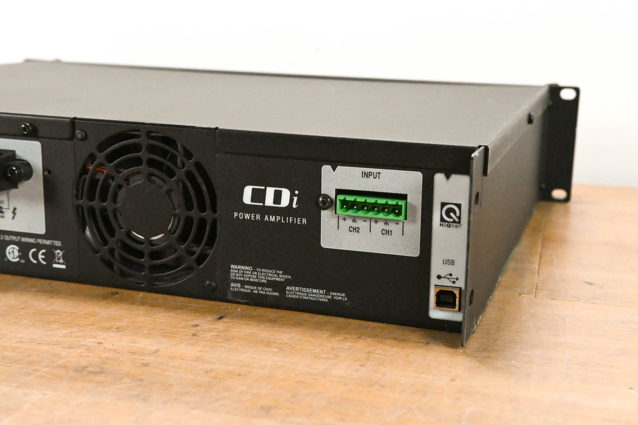 Crown CDi 2000 2-Channel 800W 70V Power Amplifier